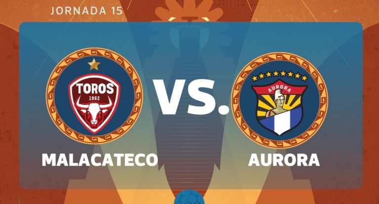 EN VIVO | Malacateco vs. Aurora por la jornada 15 del Torneo Clausura 2
