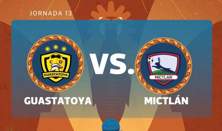 EN VIVO | Guastatoya vs. Mictlán por la jornada 13 del Torneo Clausura 2
