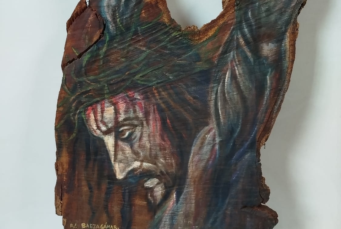 Una de las imágenes que serán expuestas en la muestra Rostros Divnos que se presentarán en la zona 11.  (Foto Prensa Libre: cortesía Cecilio Baeza Gámar)