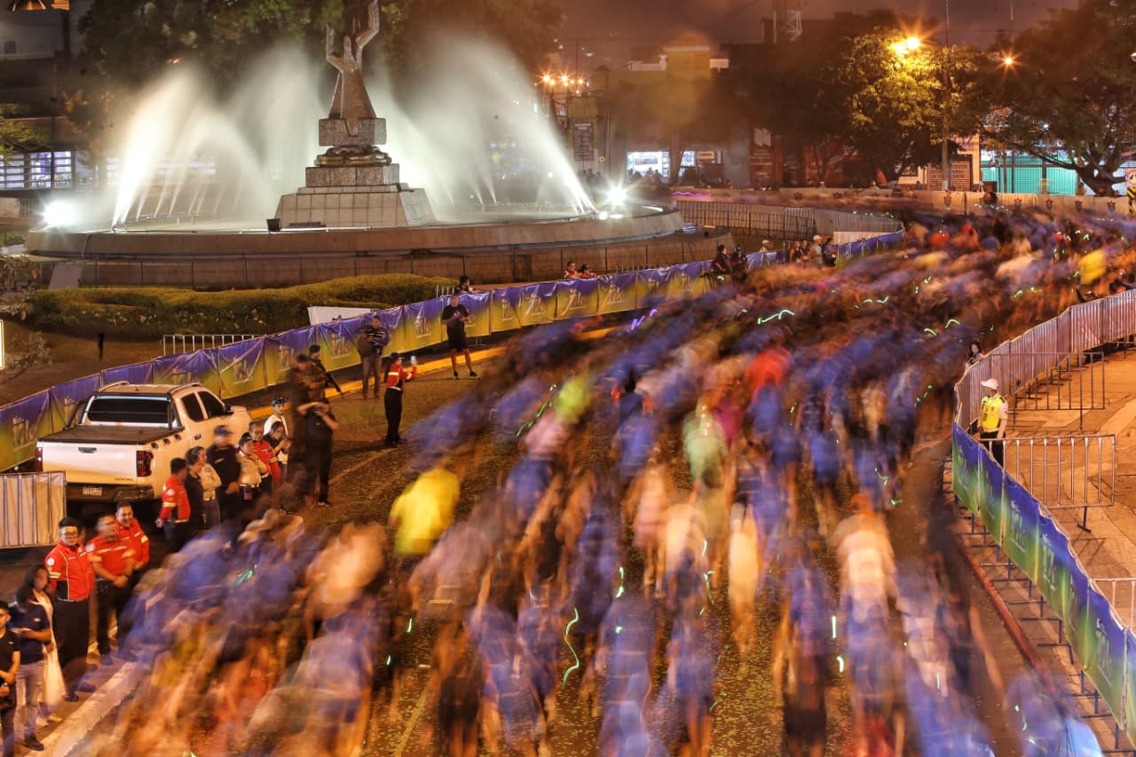 10k nocturna de la ciudad de Guatemala'