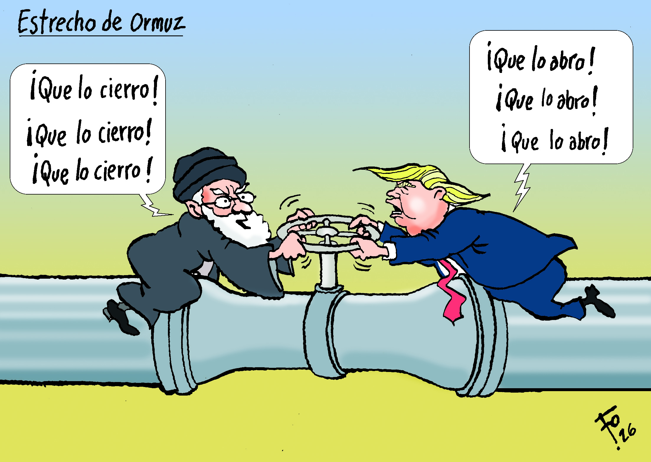 Personaje: Donald Trump.