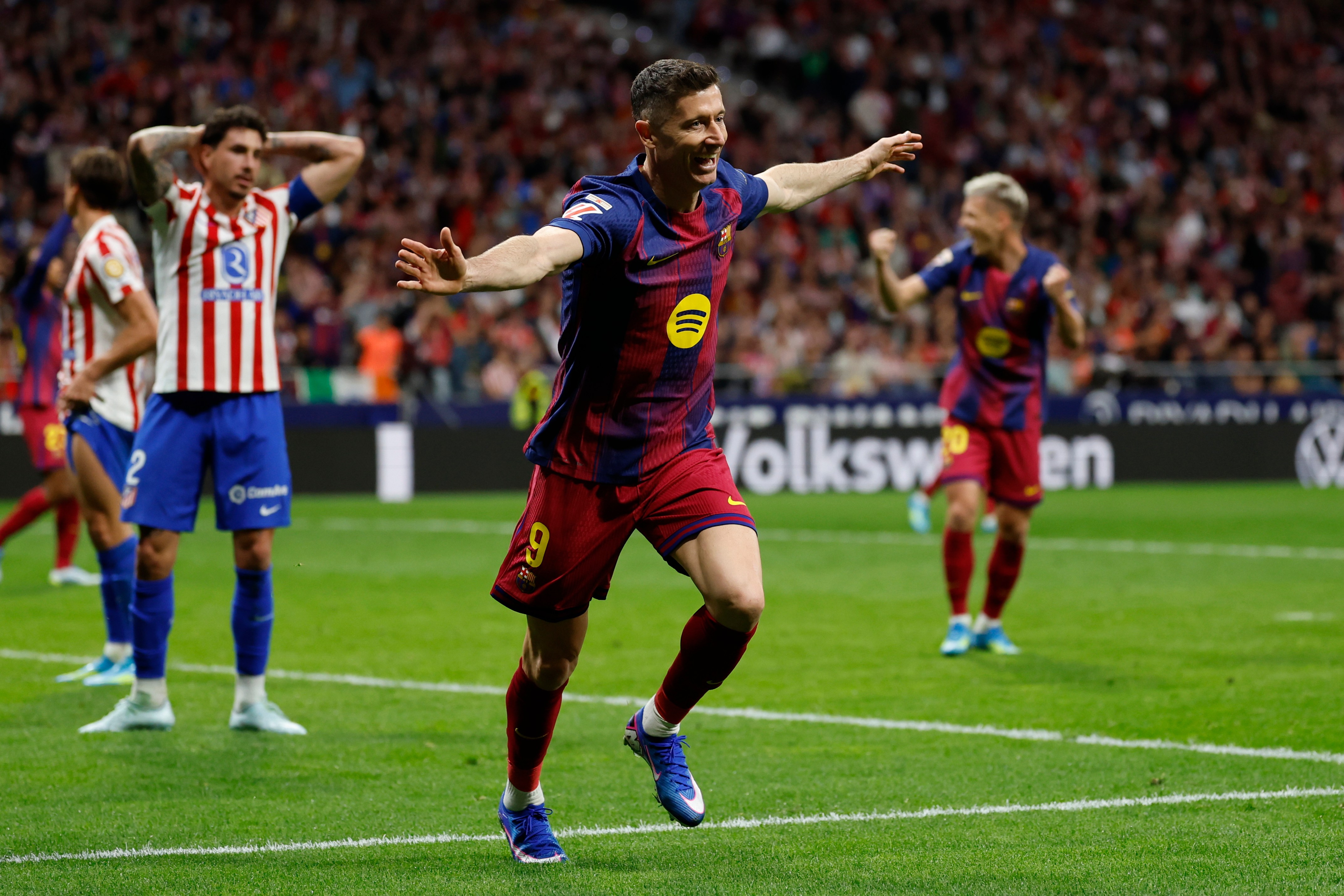 Barcelona remonta ante el Atlético de Madrid y se consolida como líder ...