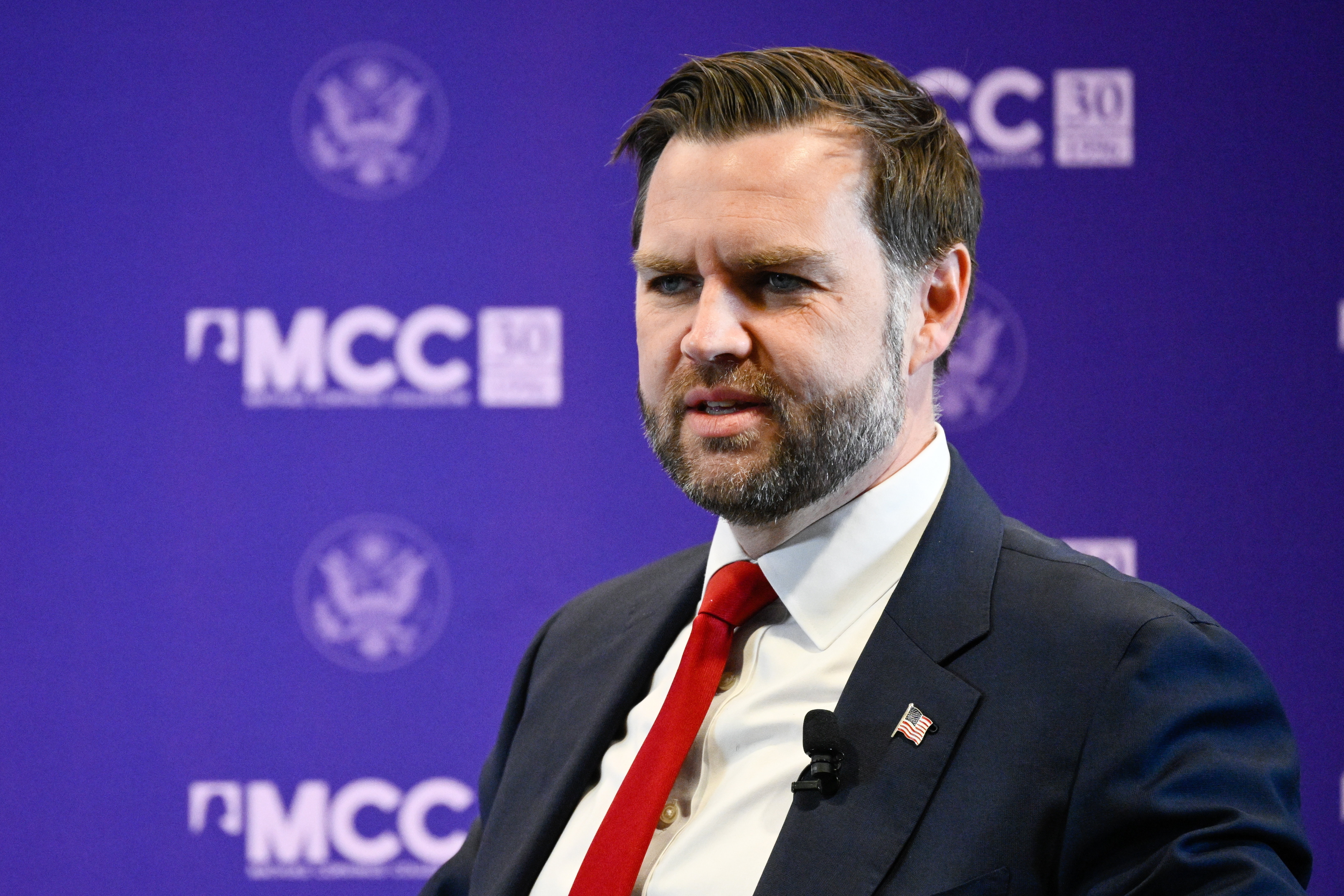El vicepresidente de Estados Unidos, JD Vance. (Foto Prensa Libre: EFE/EPA/Robert Hegedus). 