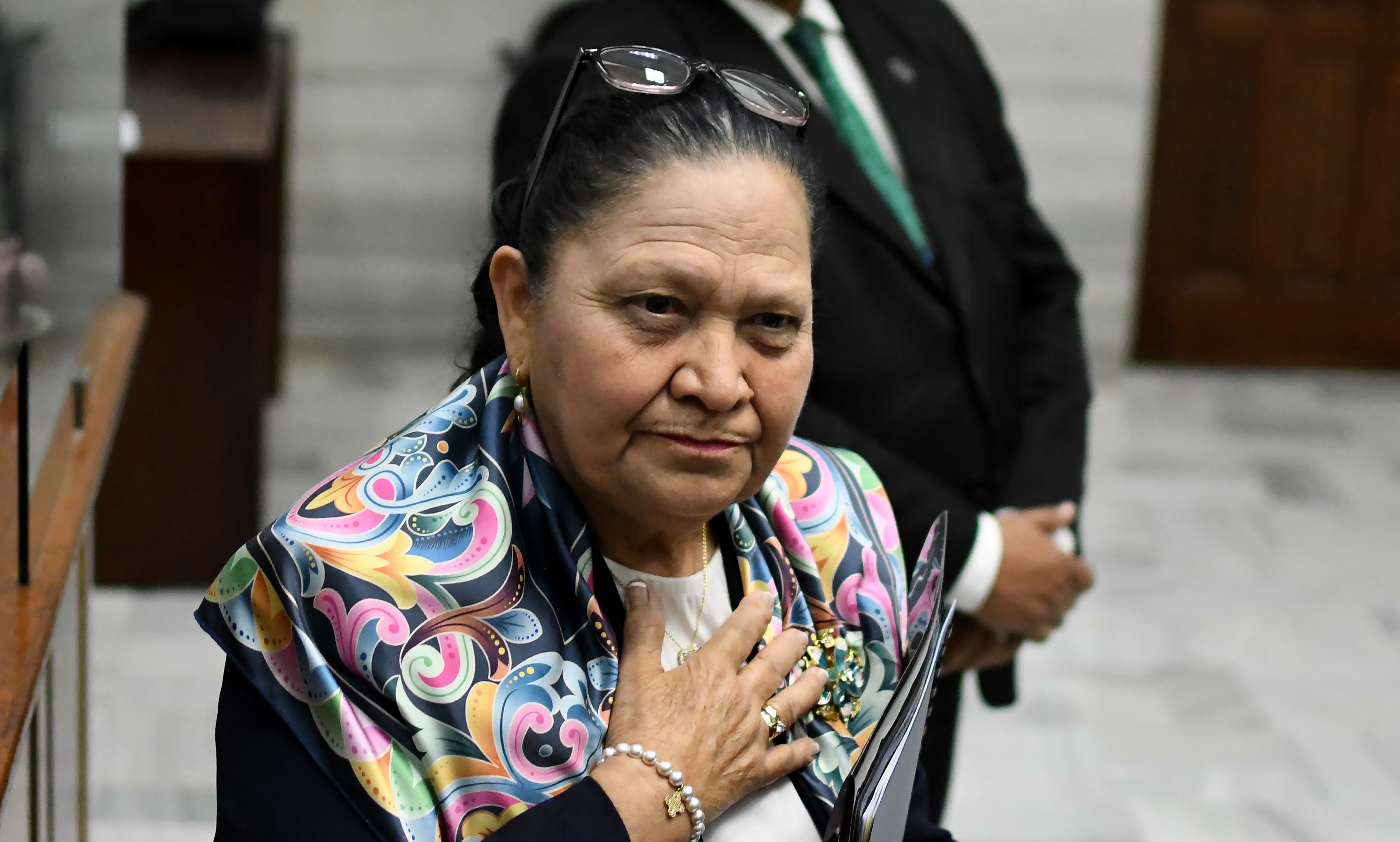 Consuelo Porras ante la comisión de postulación 2026 para Fiscal General