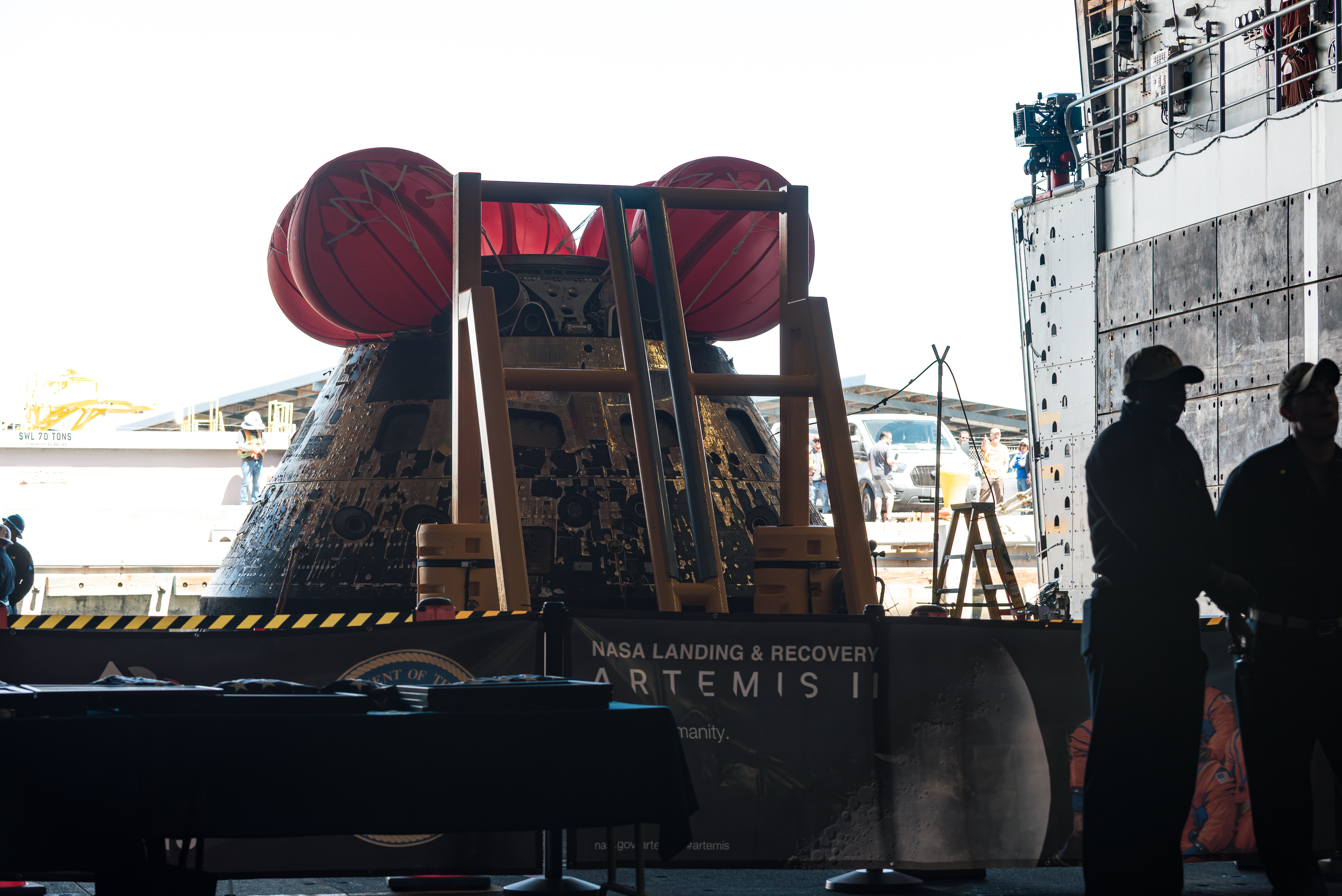 NASA revela primeros detalles del escudo térmico de Artemis 2