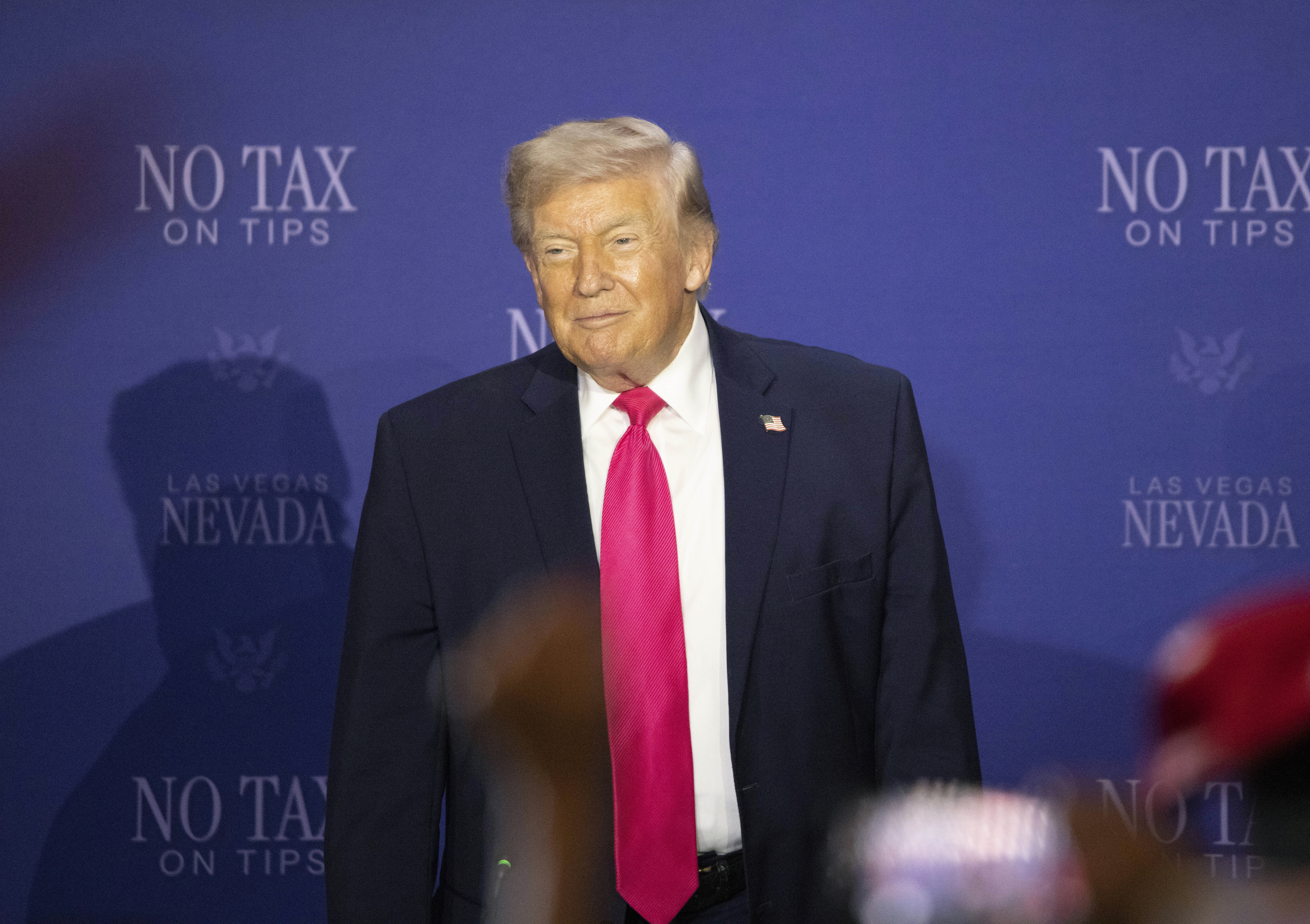 El presidente de Estados Unidos, Donald Trump. (Foto Prensa Libre: EFE/EPA/RONDA CHURCHILL). 