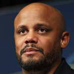 PARIS (France), 27/04/2026.- Bayern's head coach Vincent Kompany attends a press conference at Parc des Princes stadium in Paris, France, 27 April 2026. Bayern Munich will face PSG on 28 April in their UEFA Champions League semifinal 1st leg match. (Liga de Campeones, Francia) EFE/EPA/Mohammed Badra