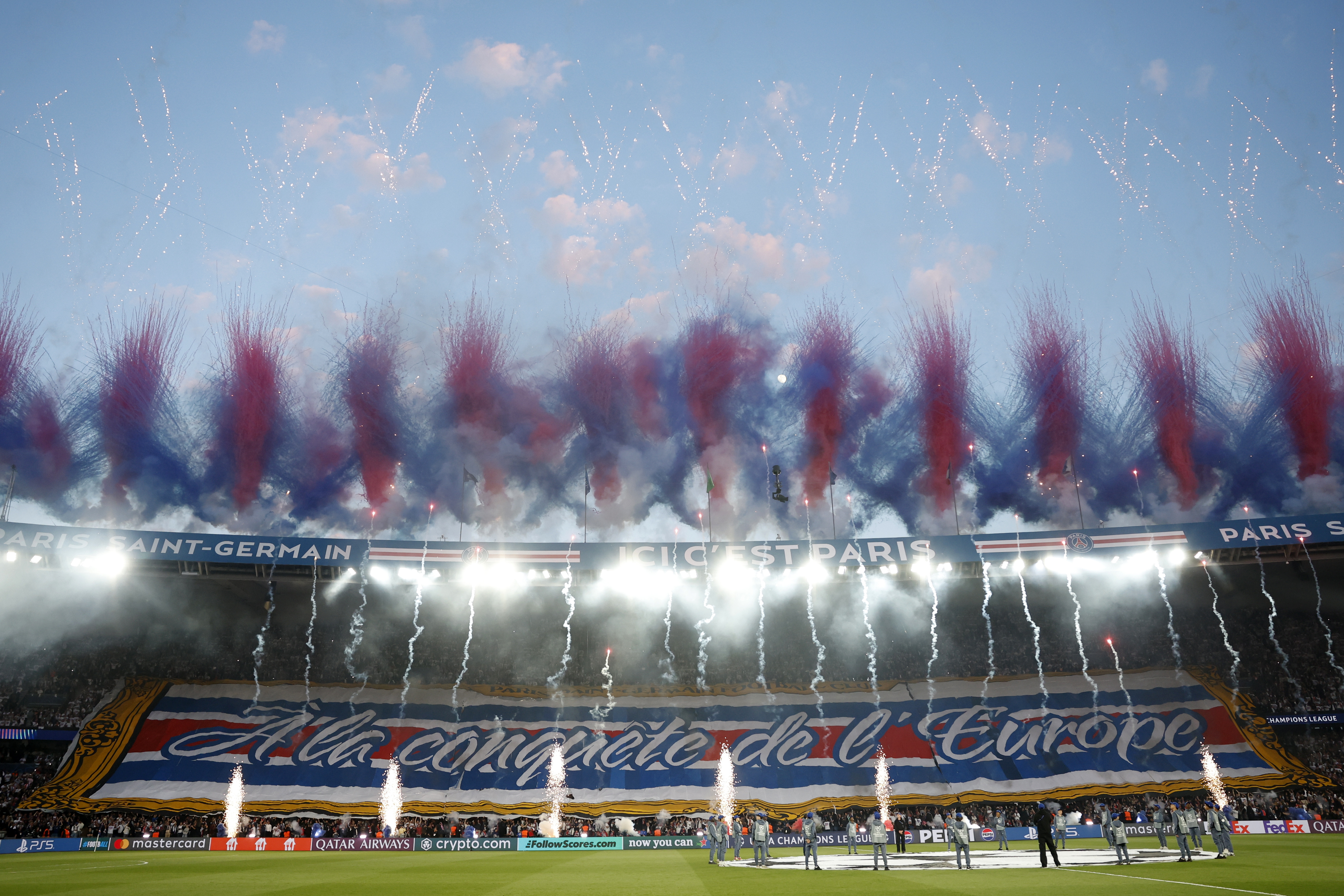 UEFA Champions League semi-finals - PSG vs Bayern Munich'