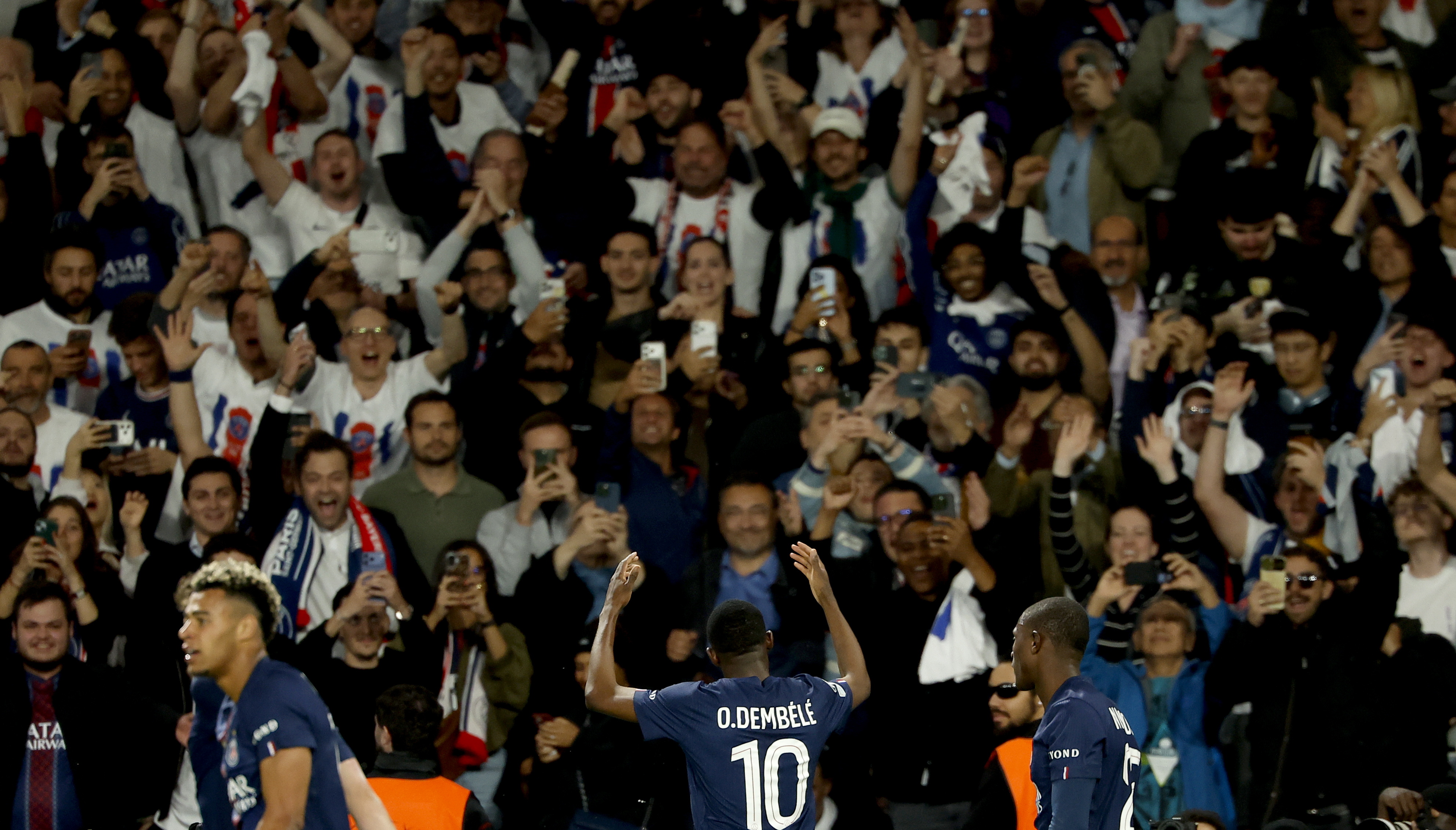 UEFA Champions League semi-finals - PSG vs Bayern Munich'