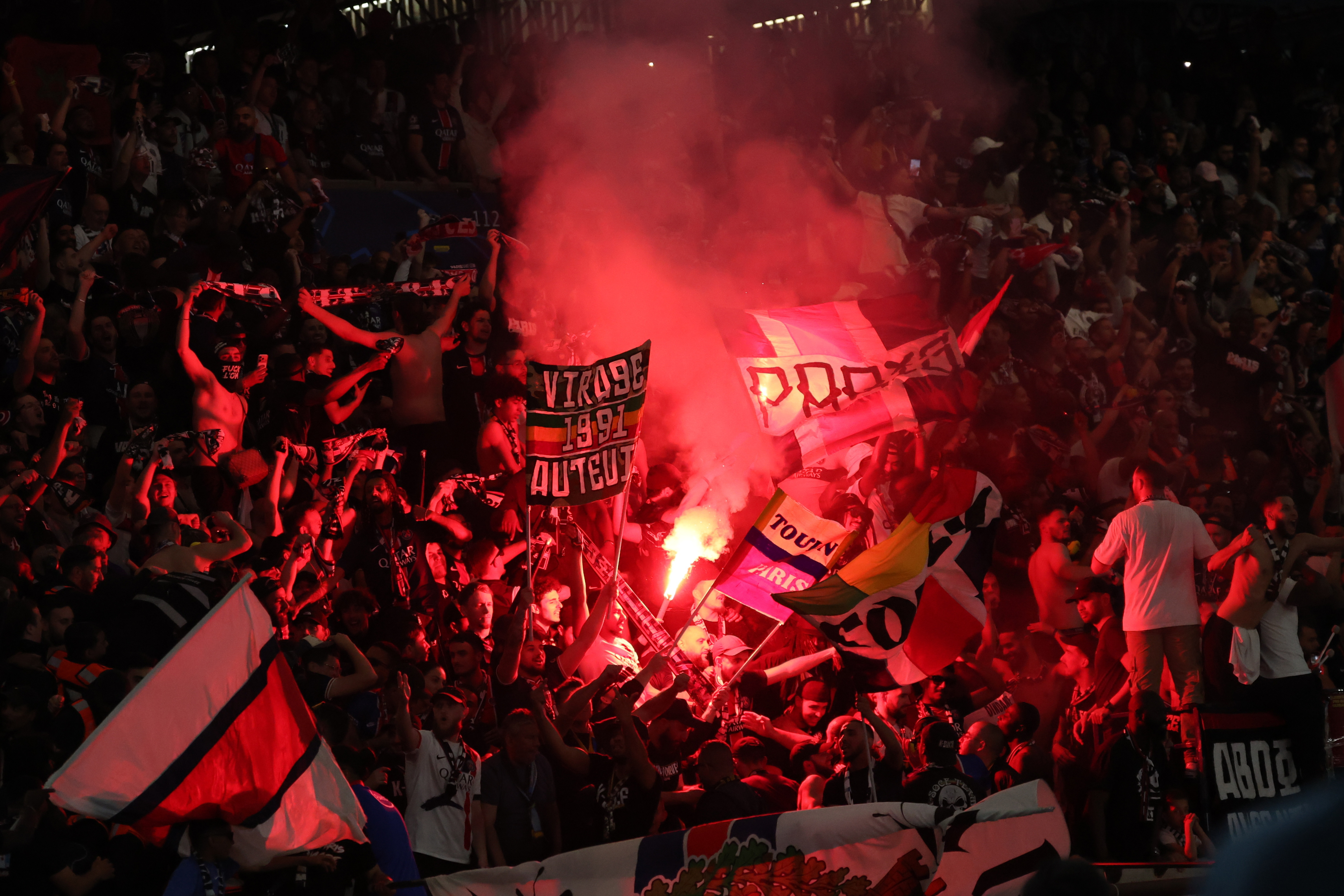 UEFA Champions League semi-finals - PSG vs Bayern Munich'