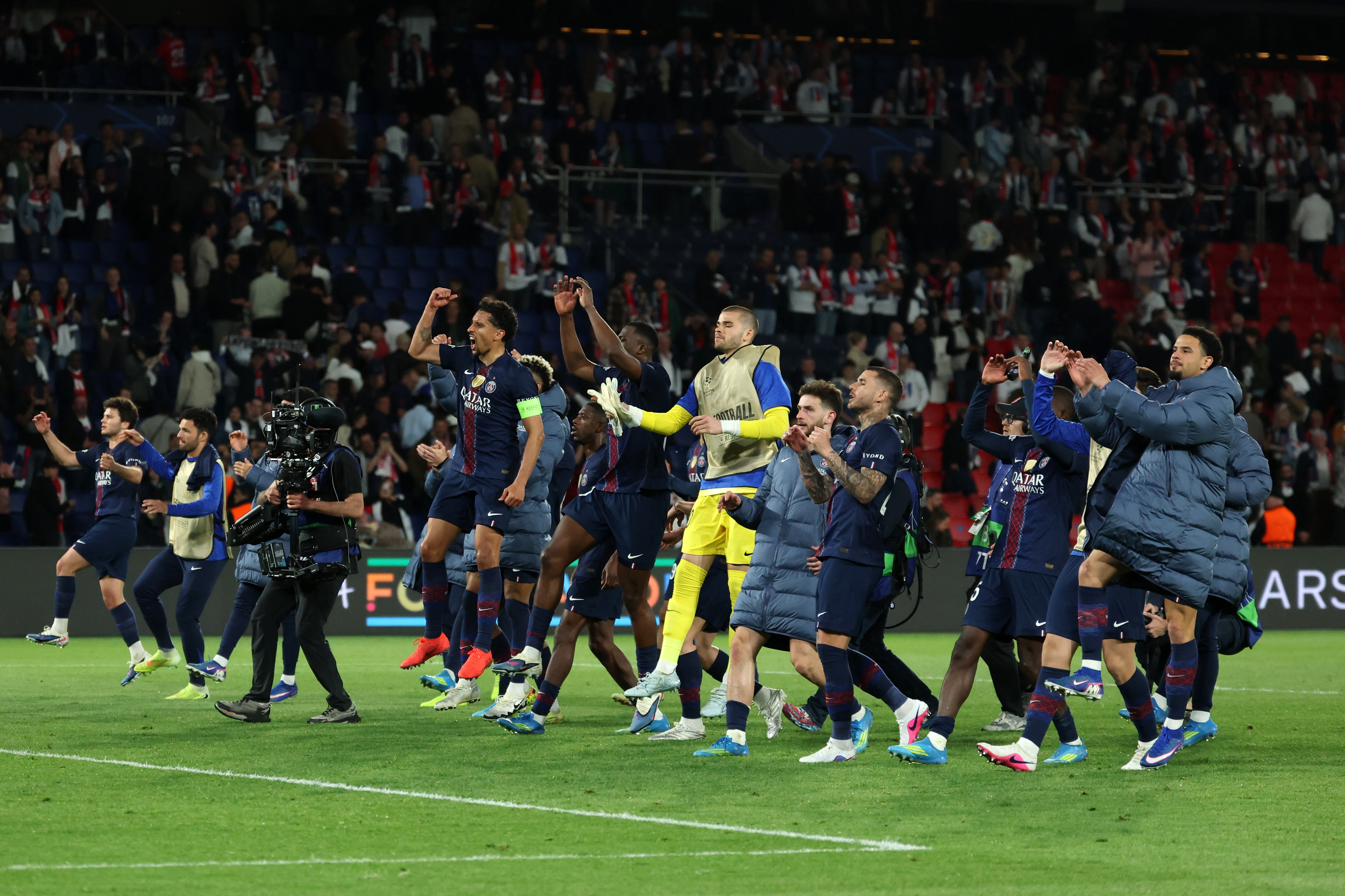 UEFA Champions League semi-finals - PSG vs Bayern Munich'