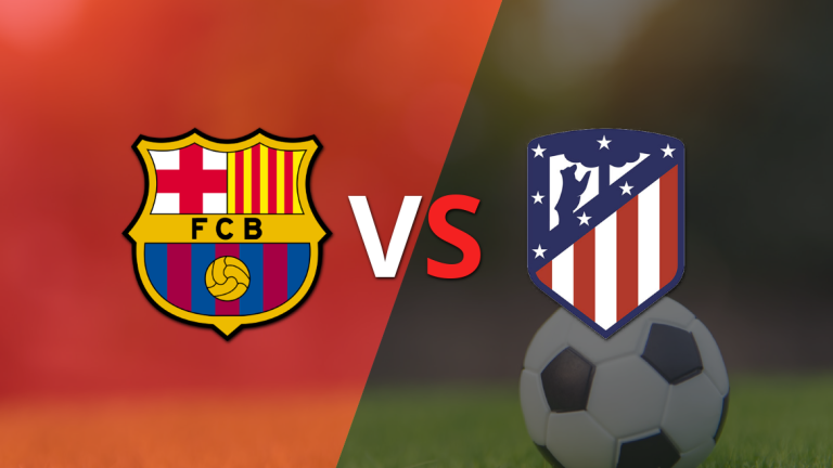 EN VIVO: Barcelona y Atlético de Madrid arrancan su duelo: 