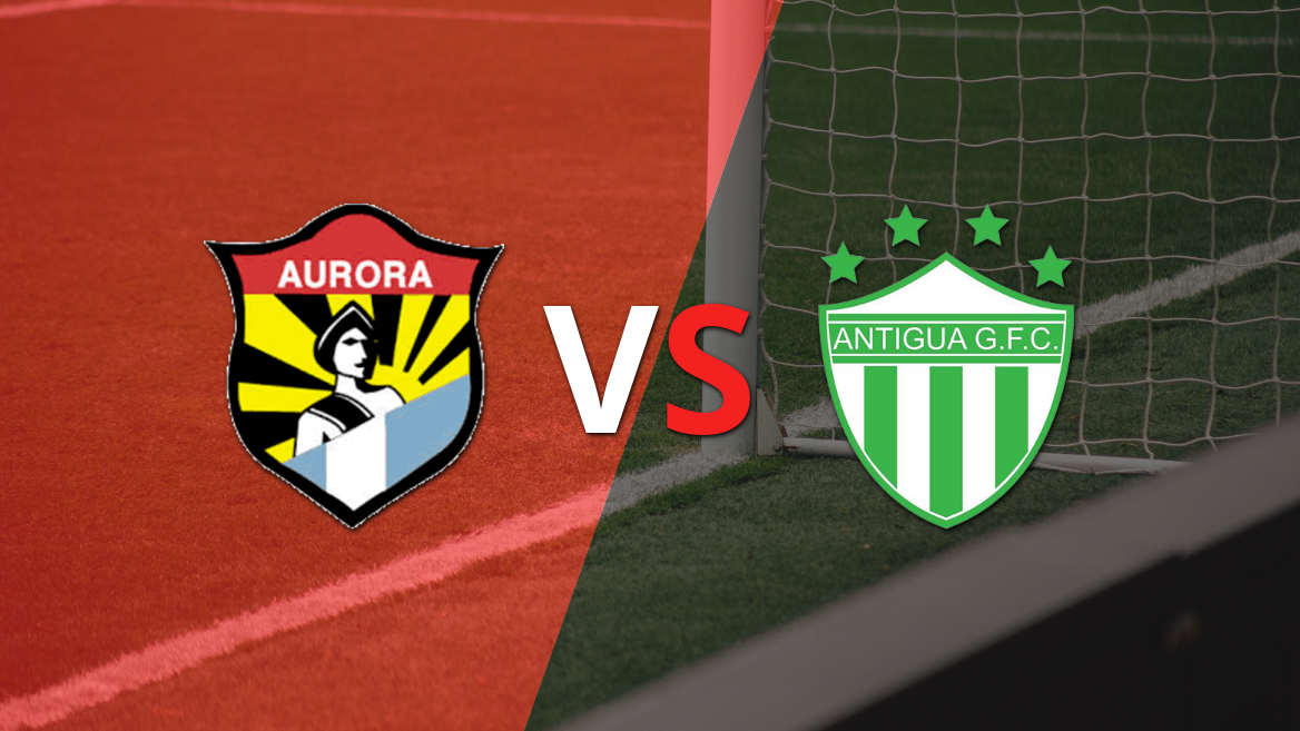 EN VIVO: 0-0 en el arranque: ya juegan Aurora FC y Antigua GFC por la fecha 18 del Clausura