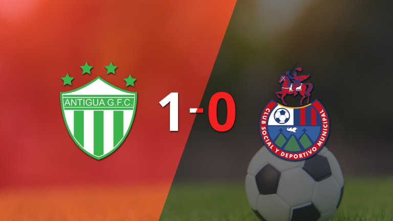 Con gol de Agustín Maziero, Antigua GFC le ganó a Municipal por 1 a 