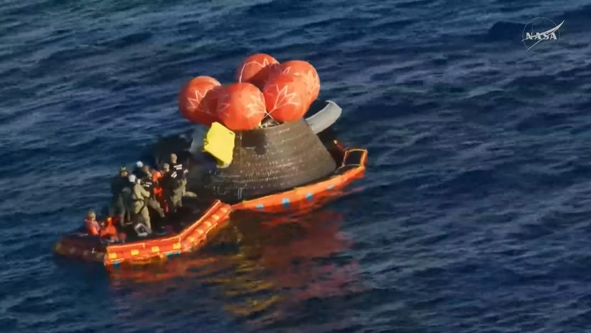 AMERIZAJE ARTEMIS II'