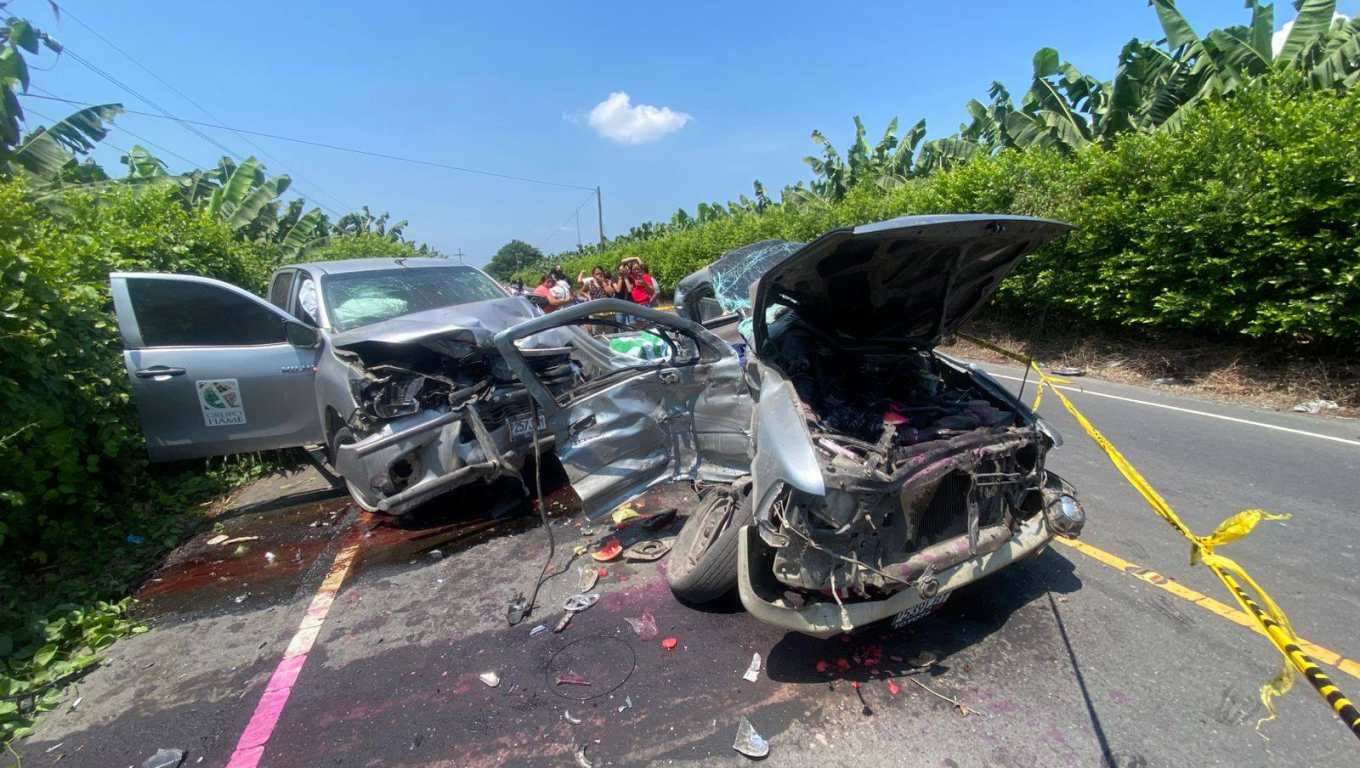 Accidente Vial Tiquisate Escuintla