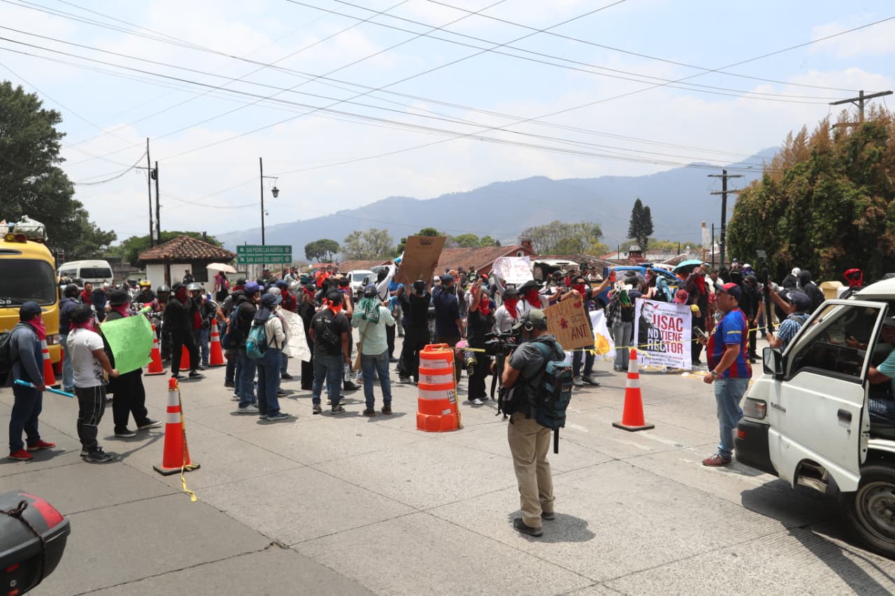 Bloqueo Antigua Guatemala