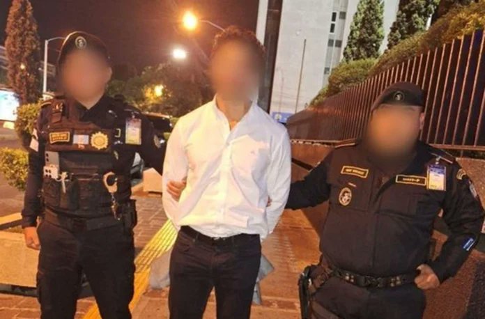 Pedro Andrés García Manzo Méndez capturado por la PNC de Guatemala en el Aeropuerto Internacional La Aurora por orden de extradición hacia Honduras