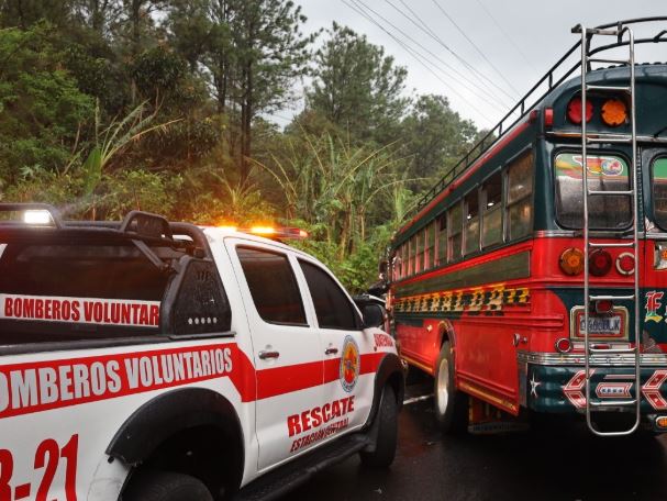 Colisión en la ruta al Pacífico