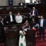 Diputados discuten en el Congreso el subsidio a los combustibles sin lograr acuerdos. (Foto Prensa Libre: Esbin García)