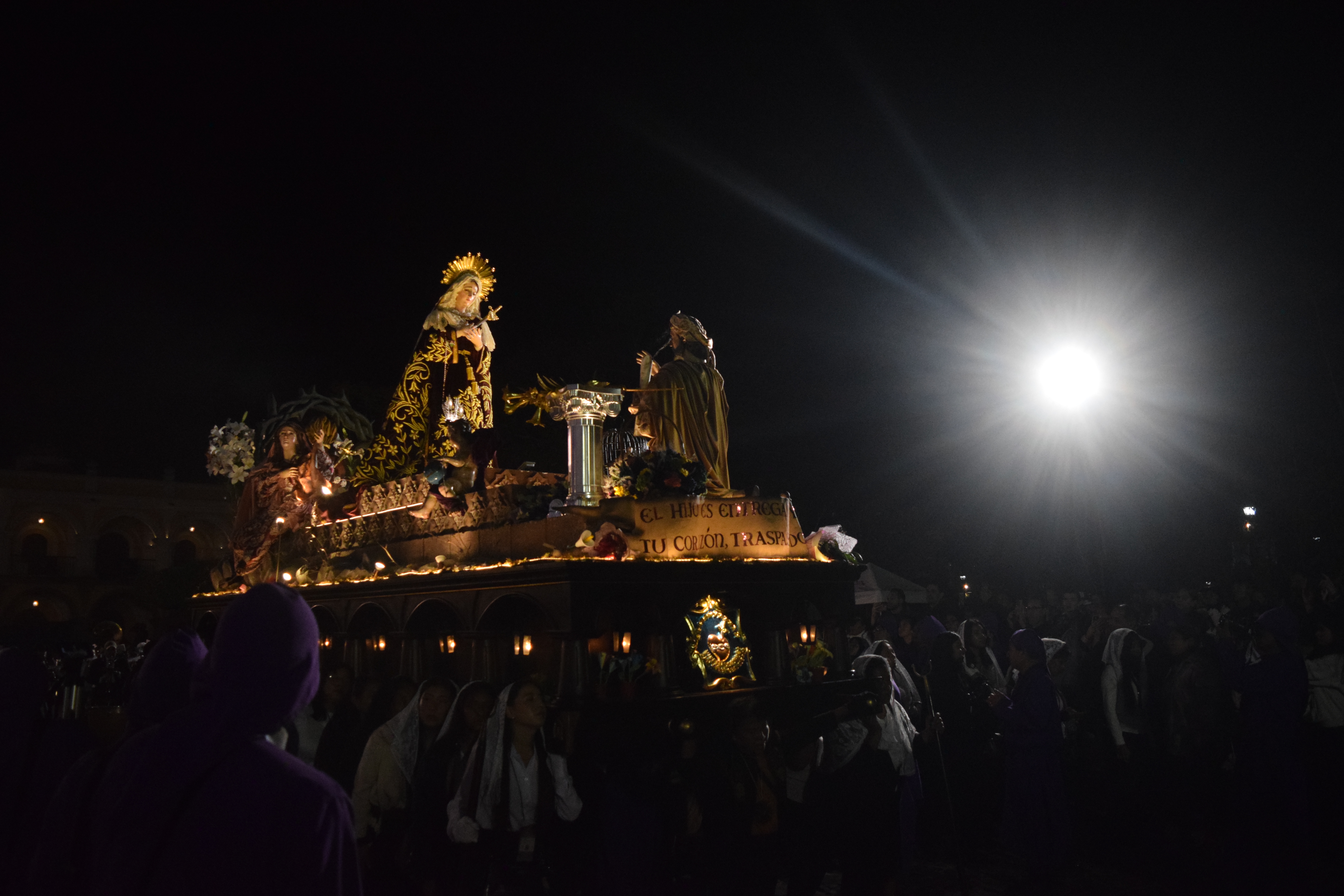 JESUS NAZARENO DEL PERDON SAN FRANCISCO EL GRANDE Y JESUS NAZARENO DE LA HUMILDAD SAN CRISTOBAL EL BAJO ANTIGUA GUATEMALA'
