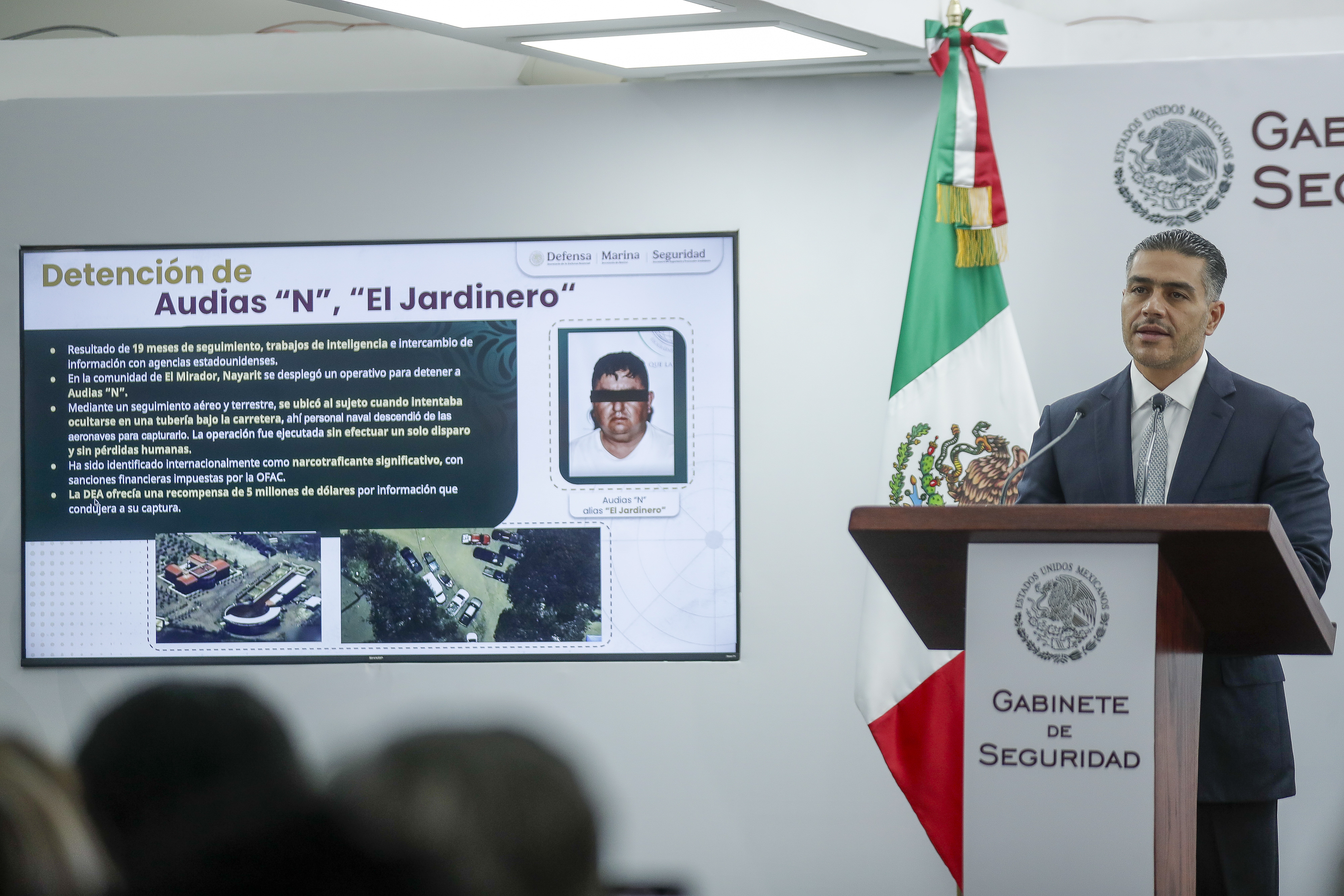 “El Jardinero”, supuesto nuevo líder del CJNG es enviado a prisión preventiva, así como su operador financiero