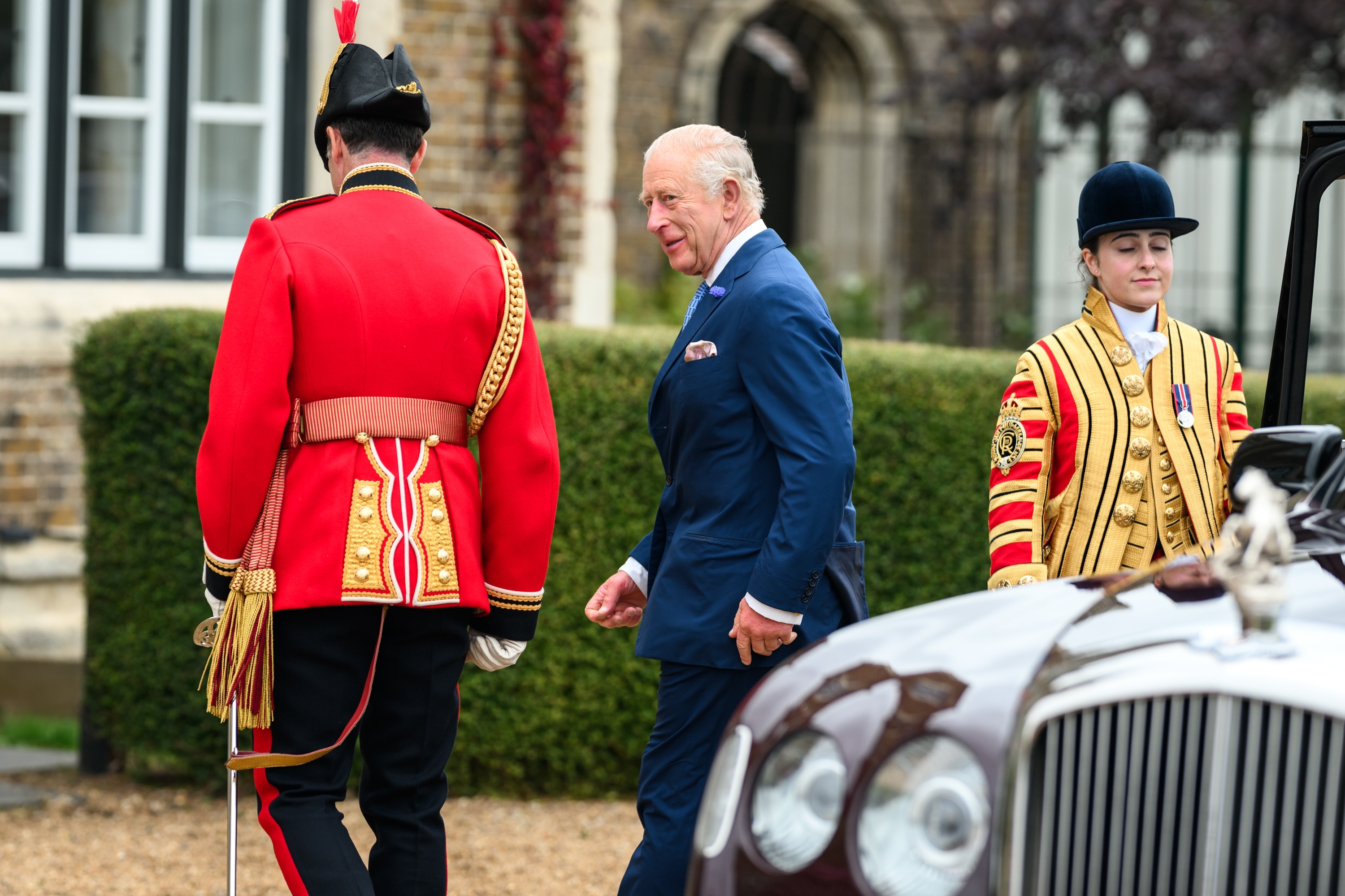 Carlos III visita Estados Unidos.