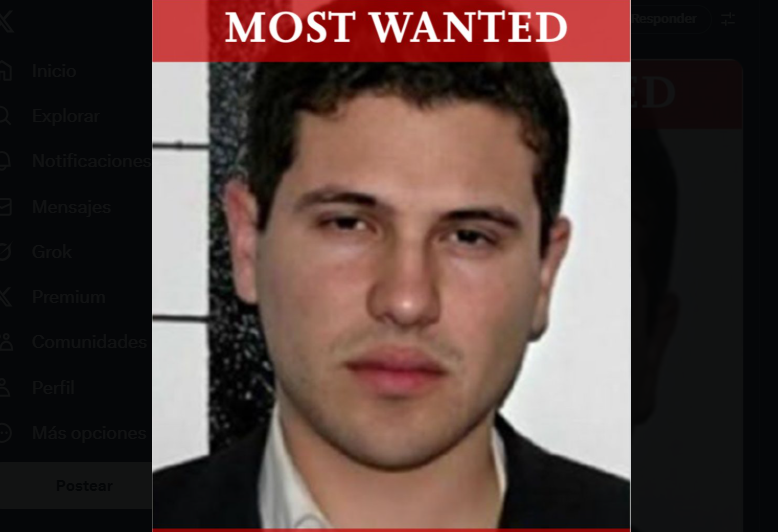 “Armado y peligroso”: a cuánto asciende la recompensa por Iván Guzmán, supuesto líder de “Los Chapitos”