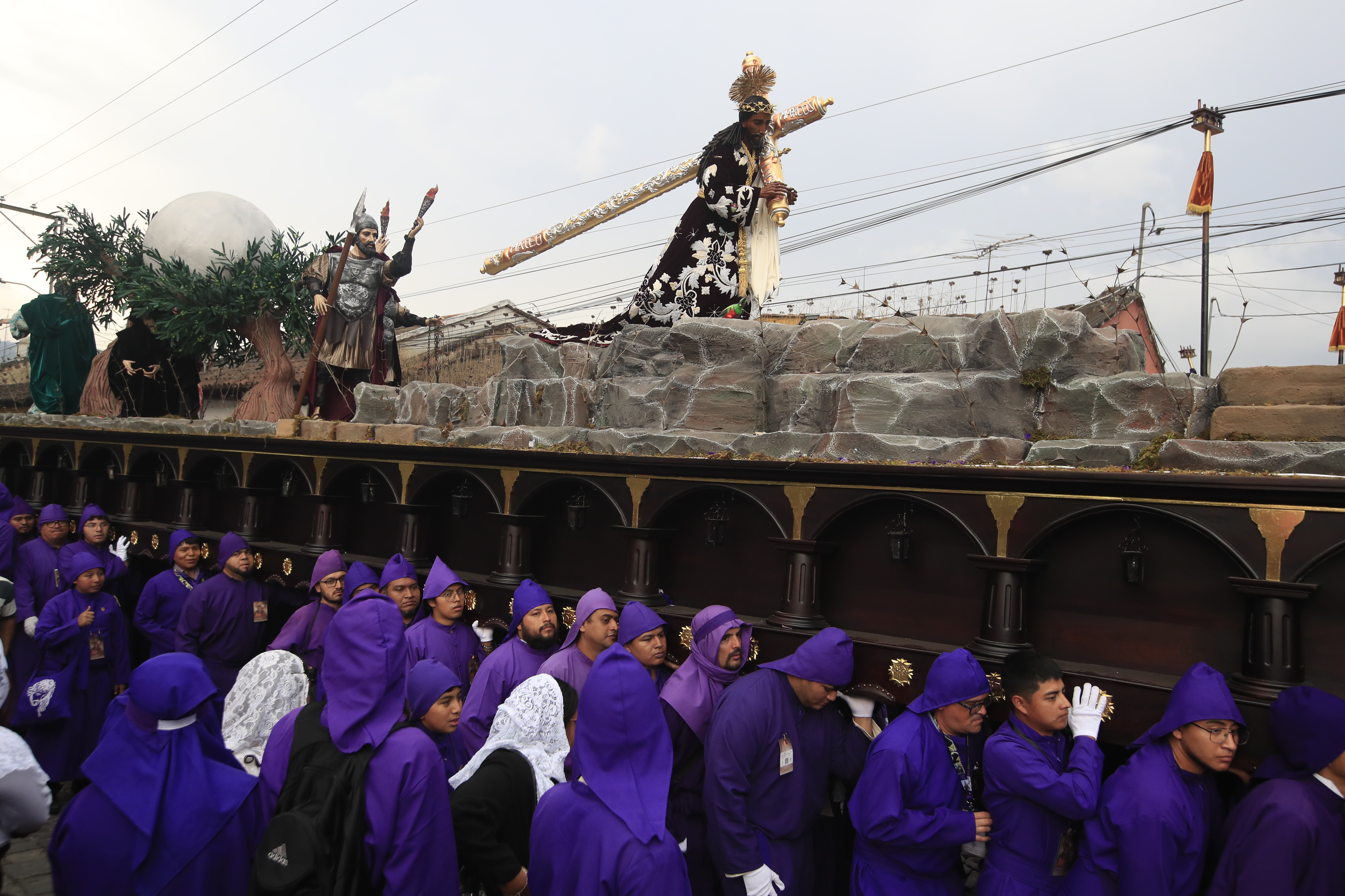 JESUS NAZARENO DEL PERDON SAN FRANCISCO EL GRANDE Y JESUS NAZARENO DE LA HUMILDAD SAN CRISTOBAL EL BAJO ANTIGUA GUATEMALA'