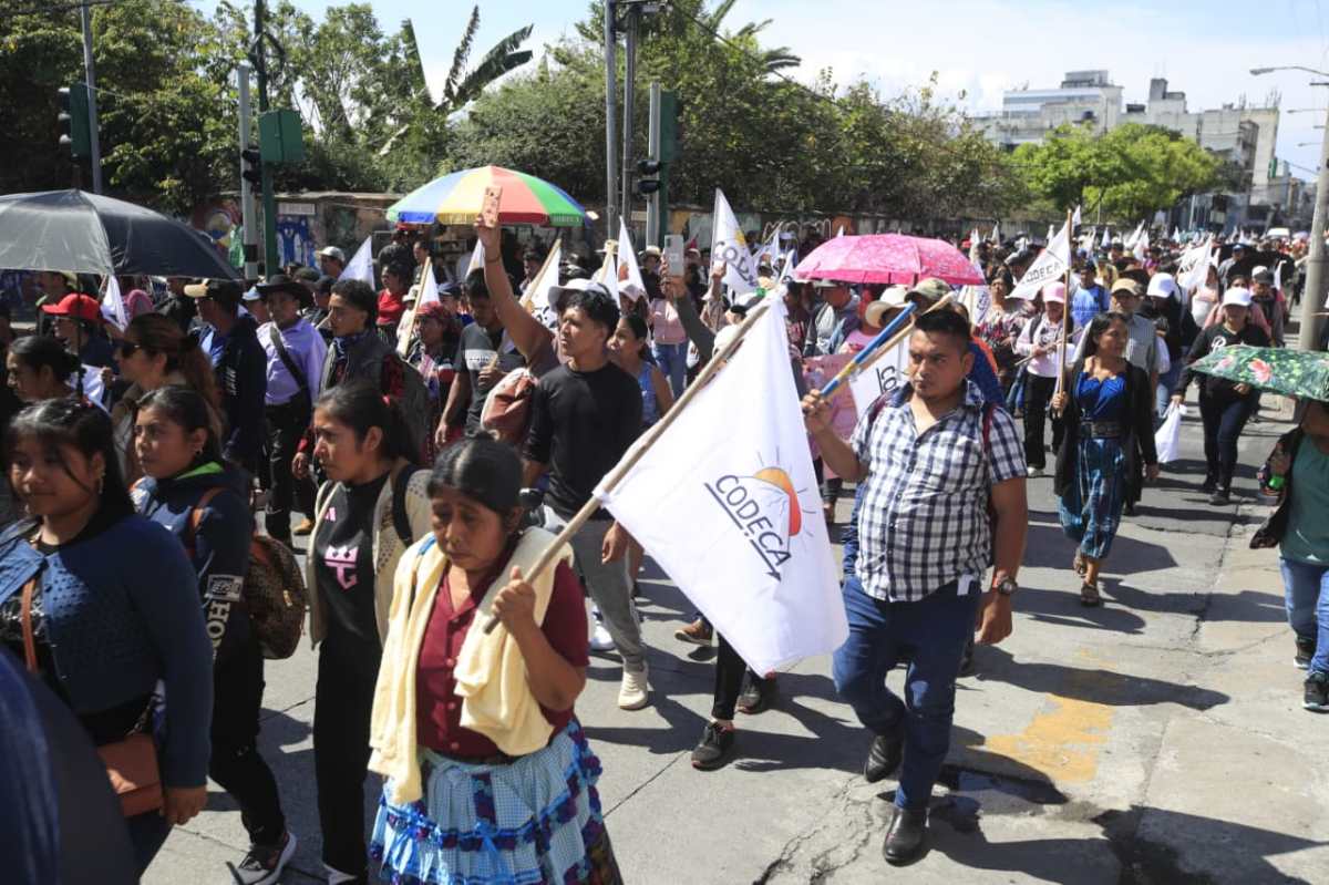MANIFESTACIÓN DE CODECA