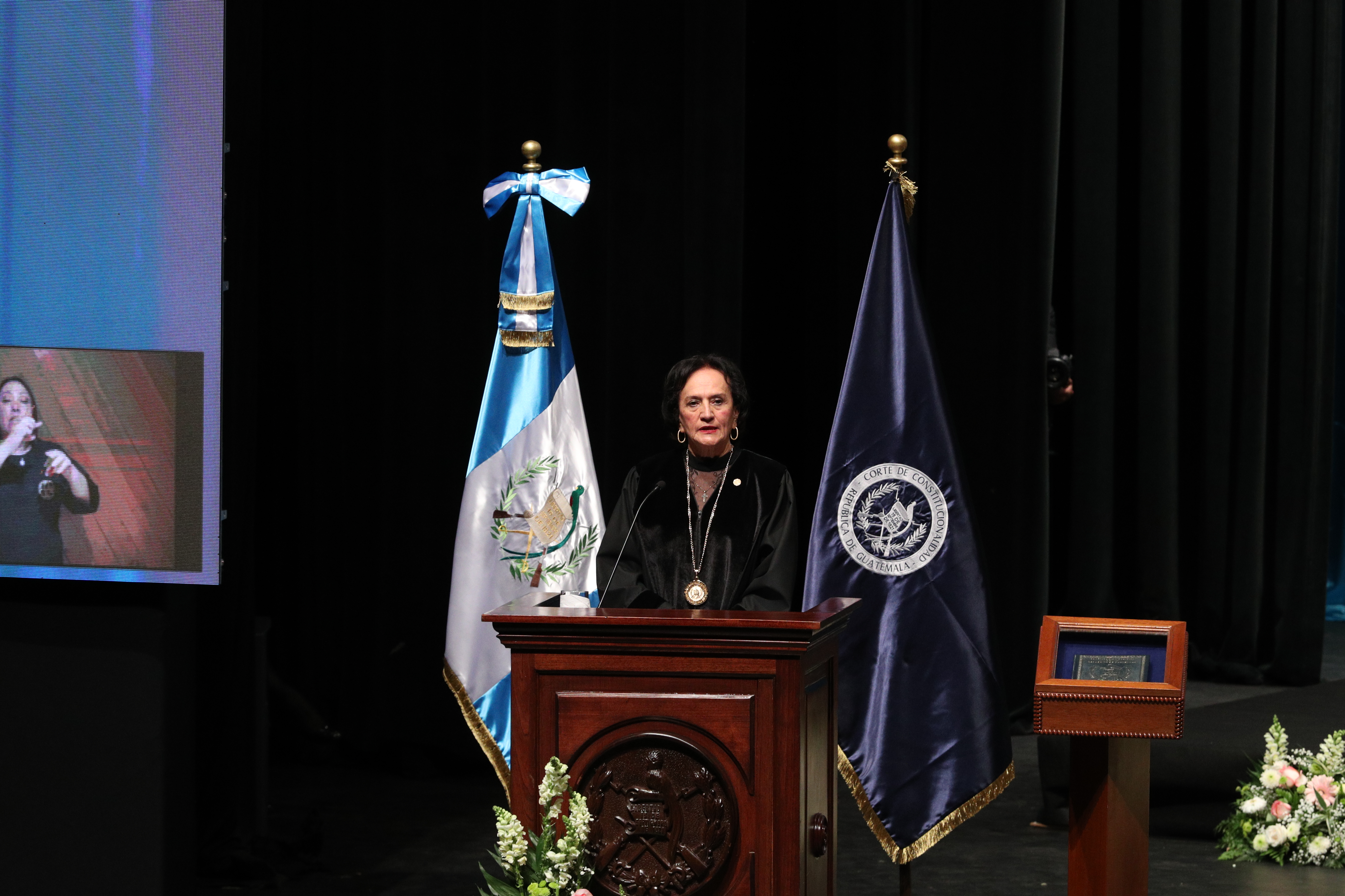 TOMA DE POSESION EN LA CORTE DE CONSTITUCIONALIDAD 2026 2031'
