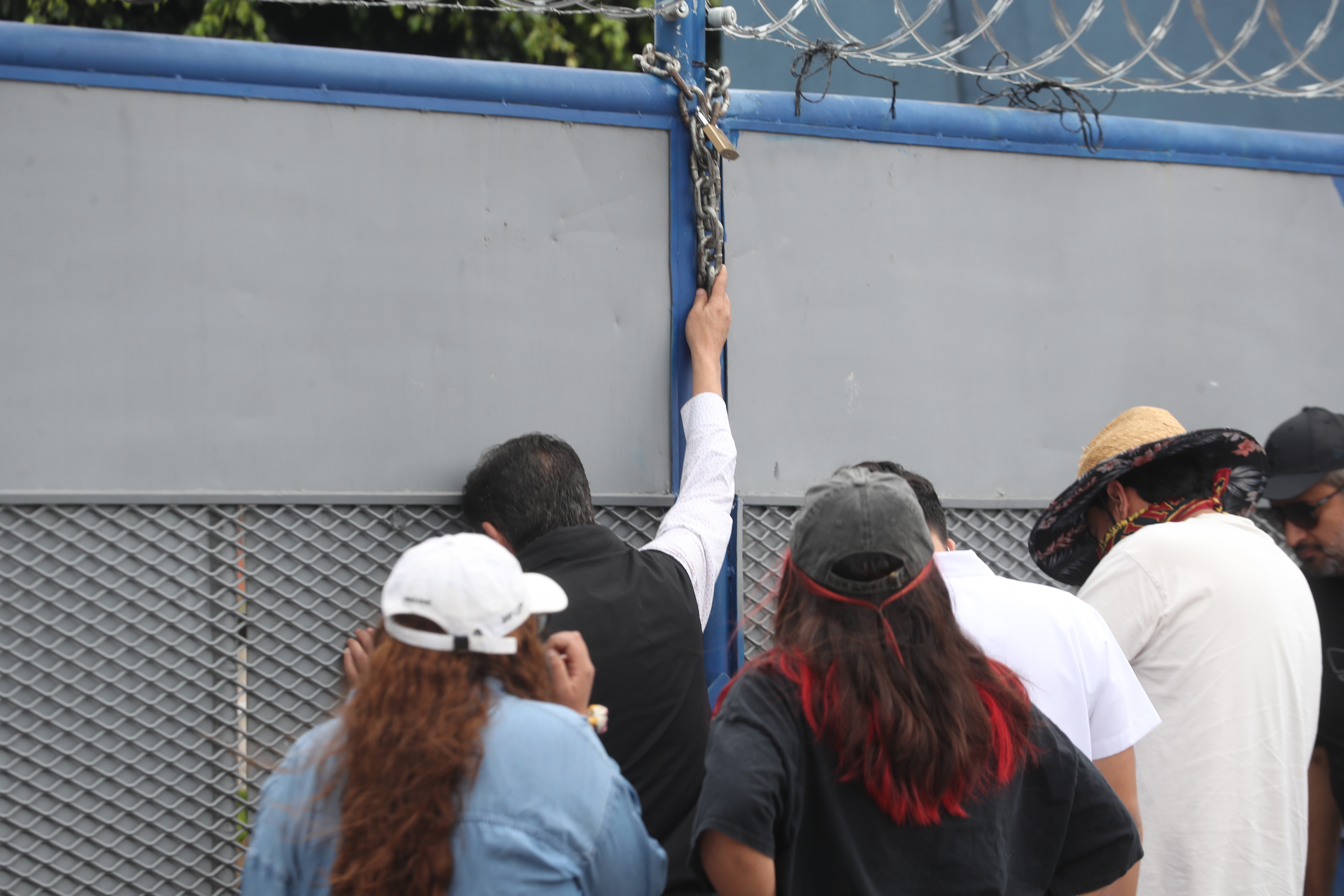 PLANTON USAC WALTER MAZARIEGOS'