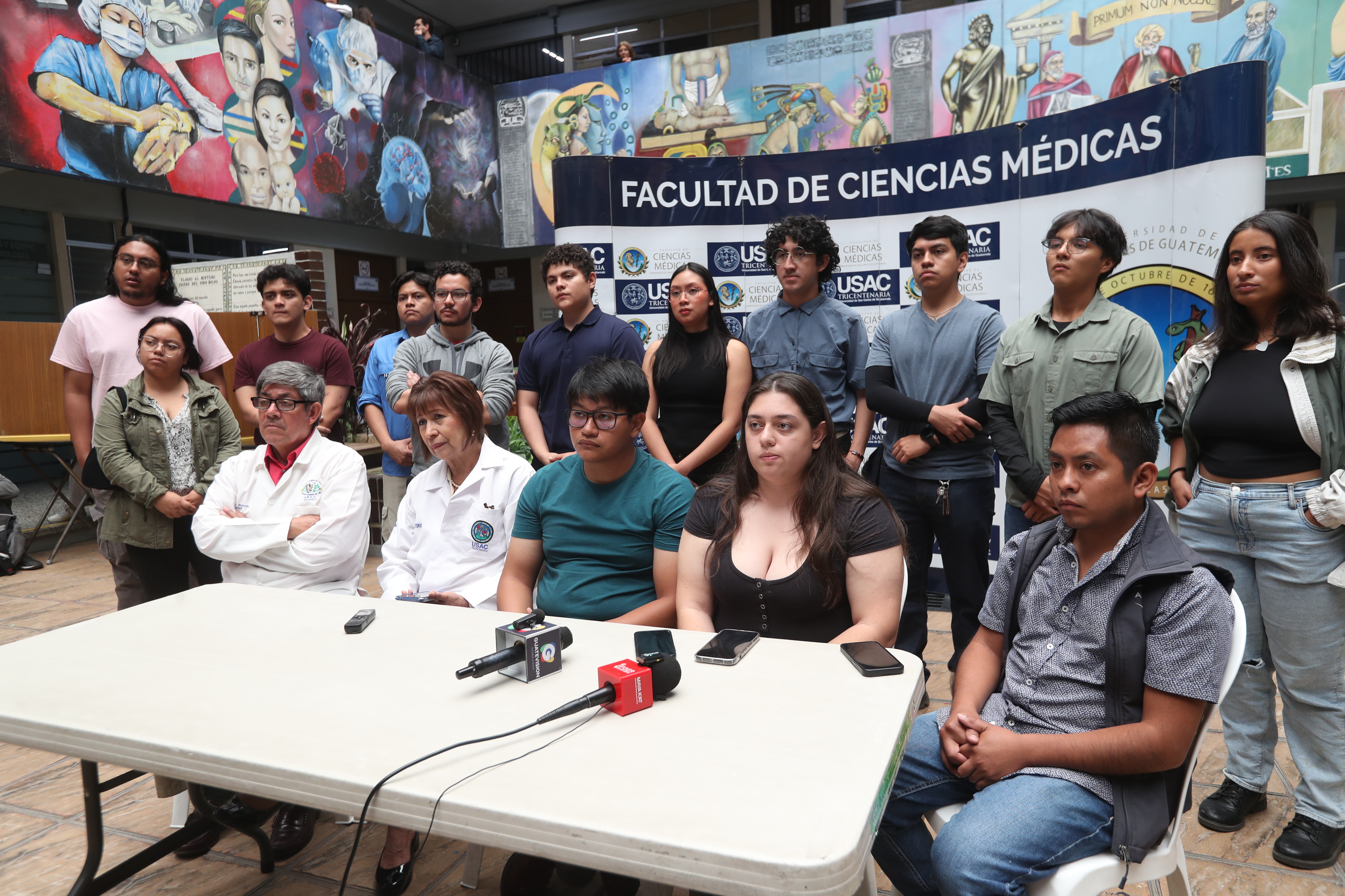 PLANTON USAC WALTER MAZARIEGOS'