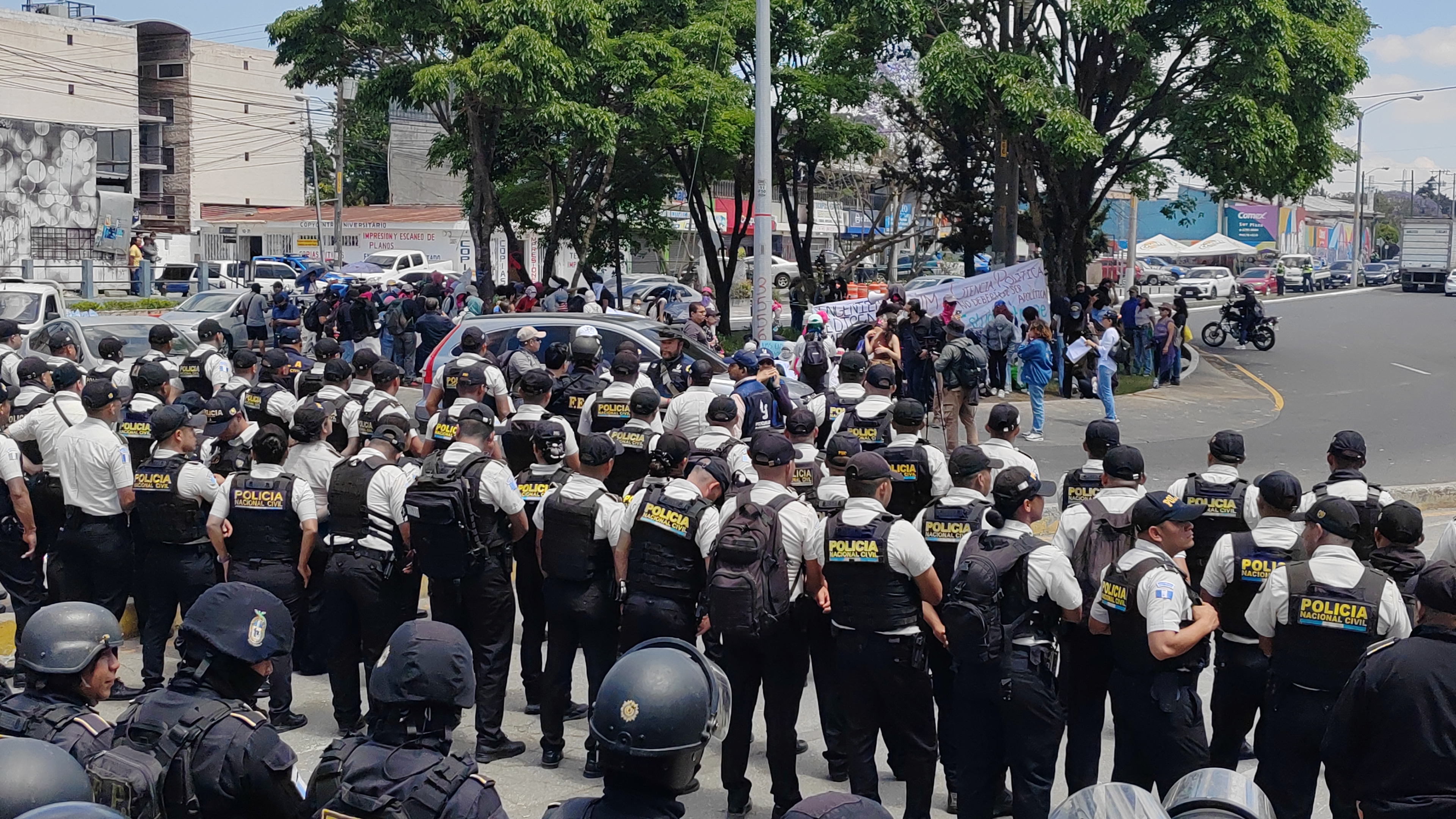 MANIFESTACIONES ENTRADA USAC'