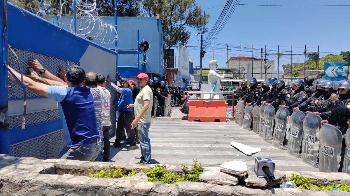 MANIFESTACIONES ENTRADA USAC