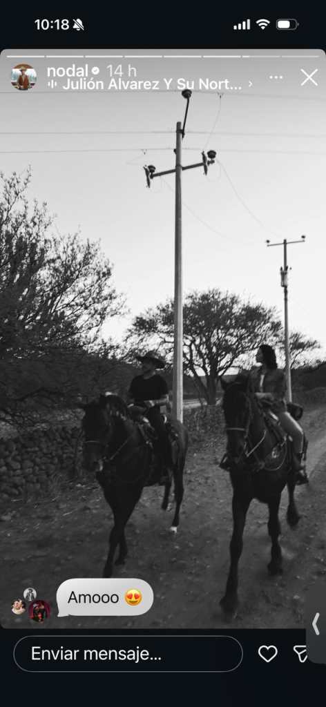 Nodal and Ángela Aguilar reappear together and stop breakup rumors