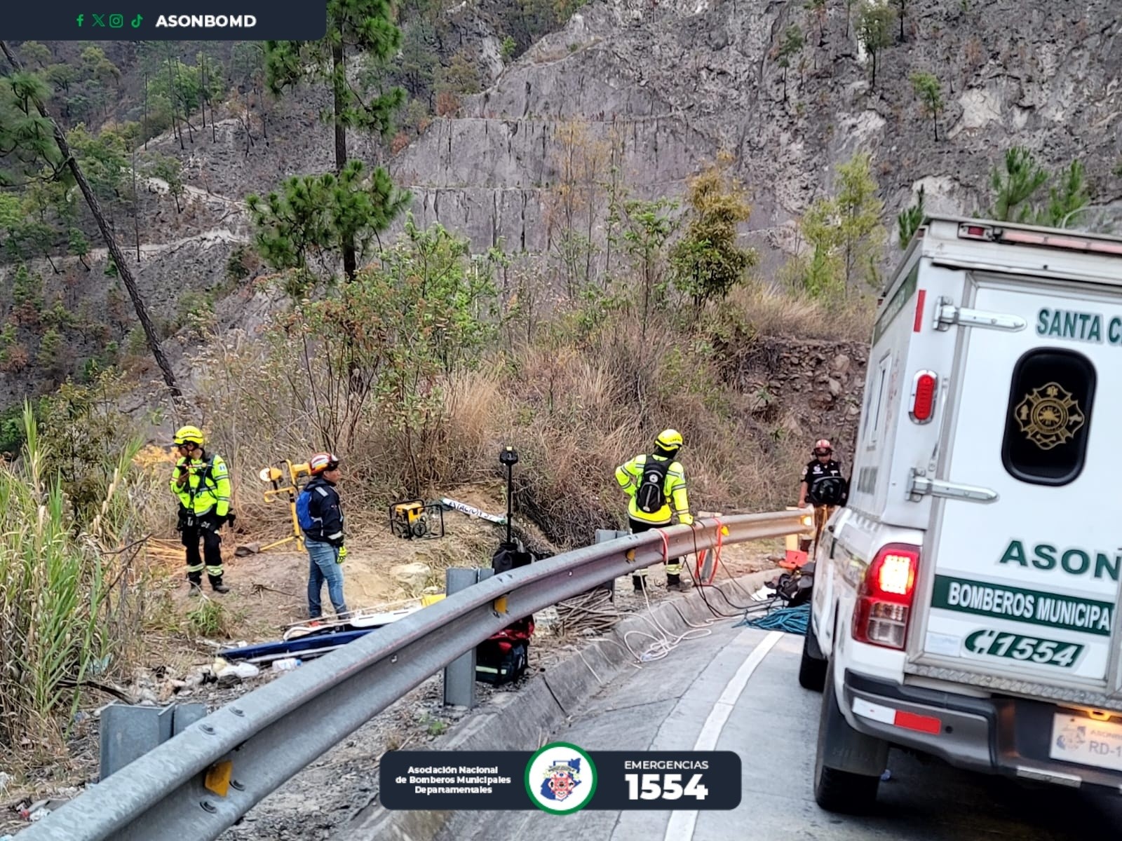 Rescate km 125 ruta a Chiche