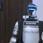 Edward Warchocki, el robot humanoide que ha captado la atención de las redes sociales. (Imagen: Captura de pantalla: X Edward Warchocki,)
