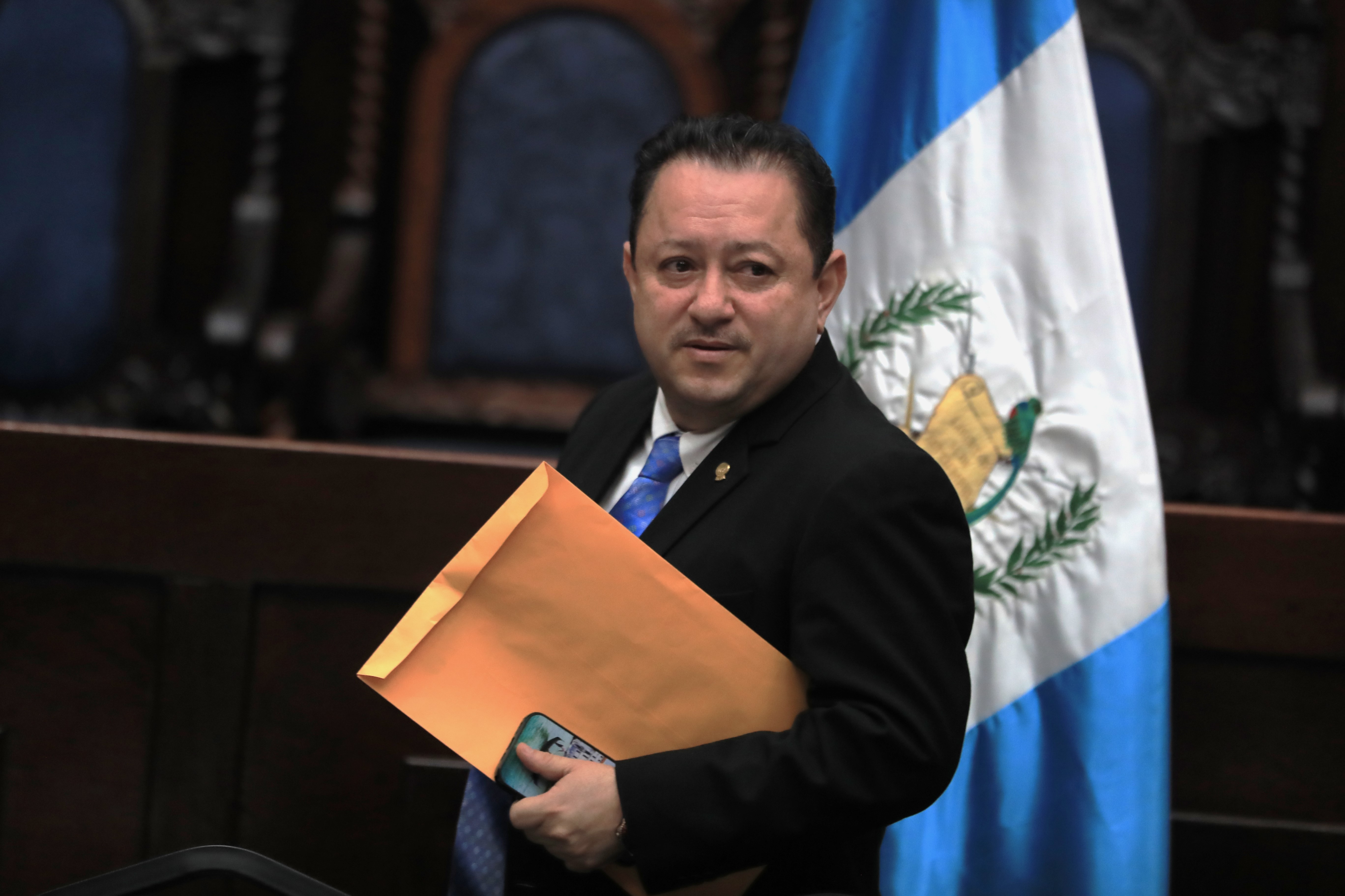 Walter Mazariegos, rector de la Universidad de San Carlos de Guatemala, en una imagen de archivo. (Foto Prensa Libre: Óscar Vásquez)