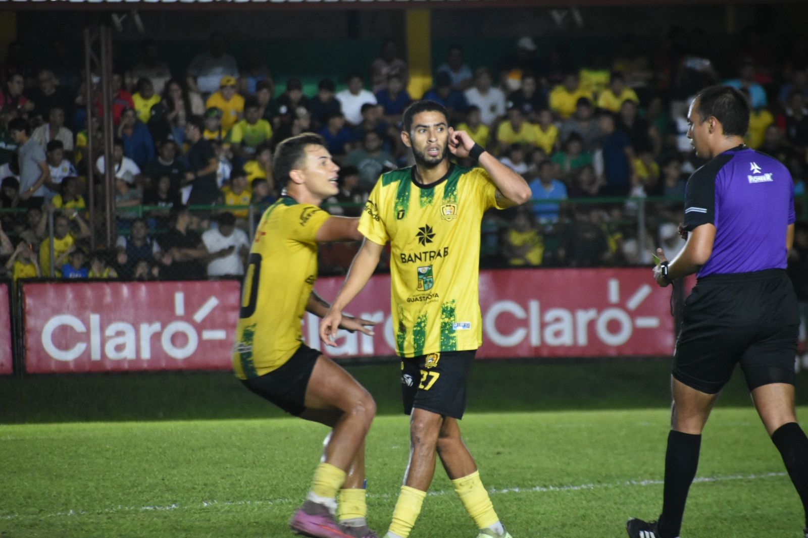 Guastatoya venció 3-1 al Deportivo Achuapa en el duelo correspondiente a la jornada 18 del Torneo Clausura 2026. (Foto Prensa Libre: Cortesía Silvia Roca).