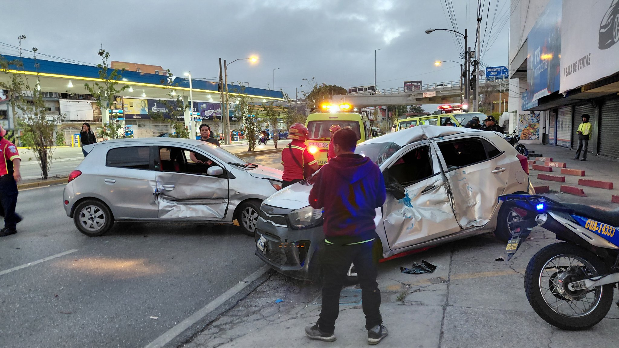 Accidente de tránsito en Guatemala donde uno de cada cuatro percances viales termina en muerte