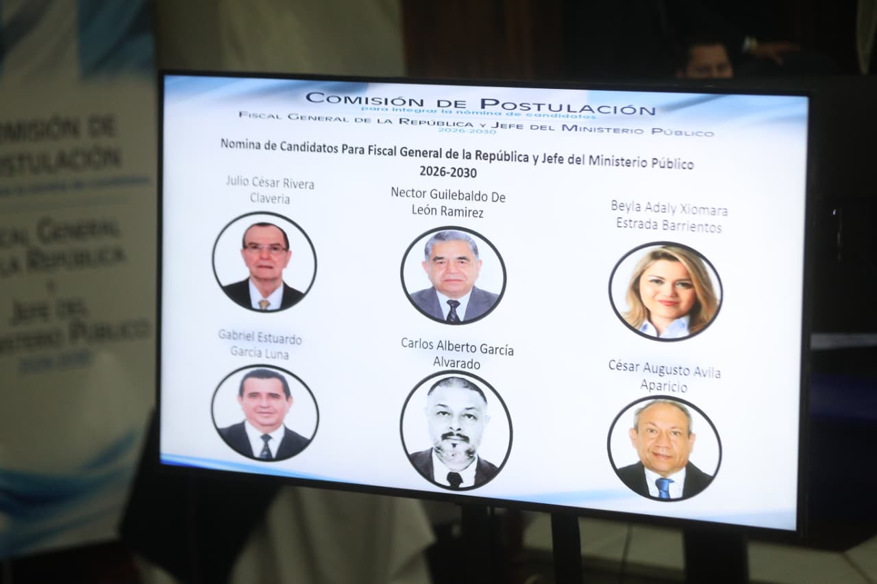 Postuladora integra nueva nómina de seis aspirantes a fiscal general tras fallo de la CC