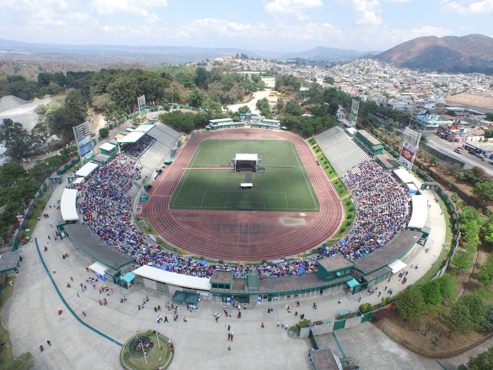 El evento Multitudinaria Nacional 2026 será el sábado 18 de abril en Cementos Progreso.  (Foto Prensa Libre: Iglesia de Dios)