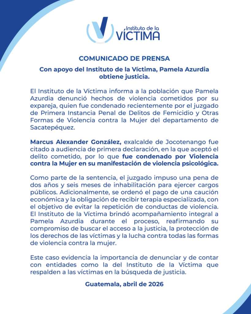 condena exalcalde Jocotenango