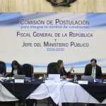 Comisión de Postulación durante proceso de elección de fiscal general Guatemala 2026
