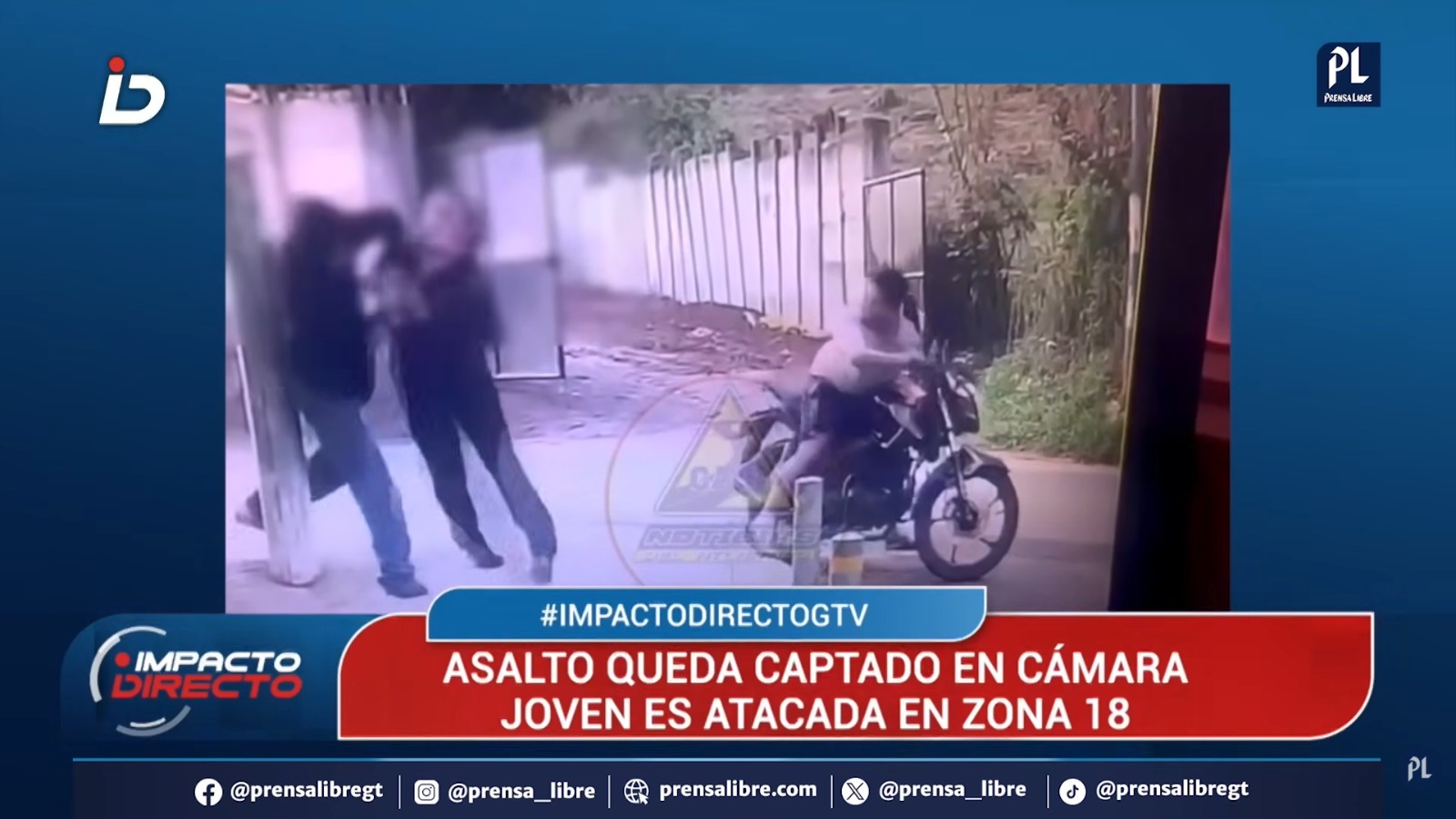 “Ya no se puede esperar la camioneta”: vecinos denuncian robos constantes en zona 18; video muestra asalto a joven
