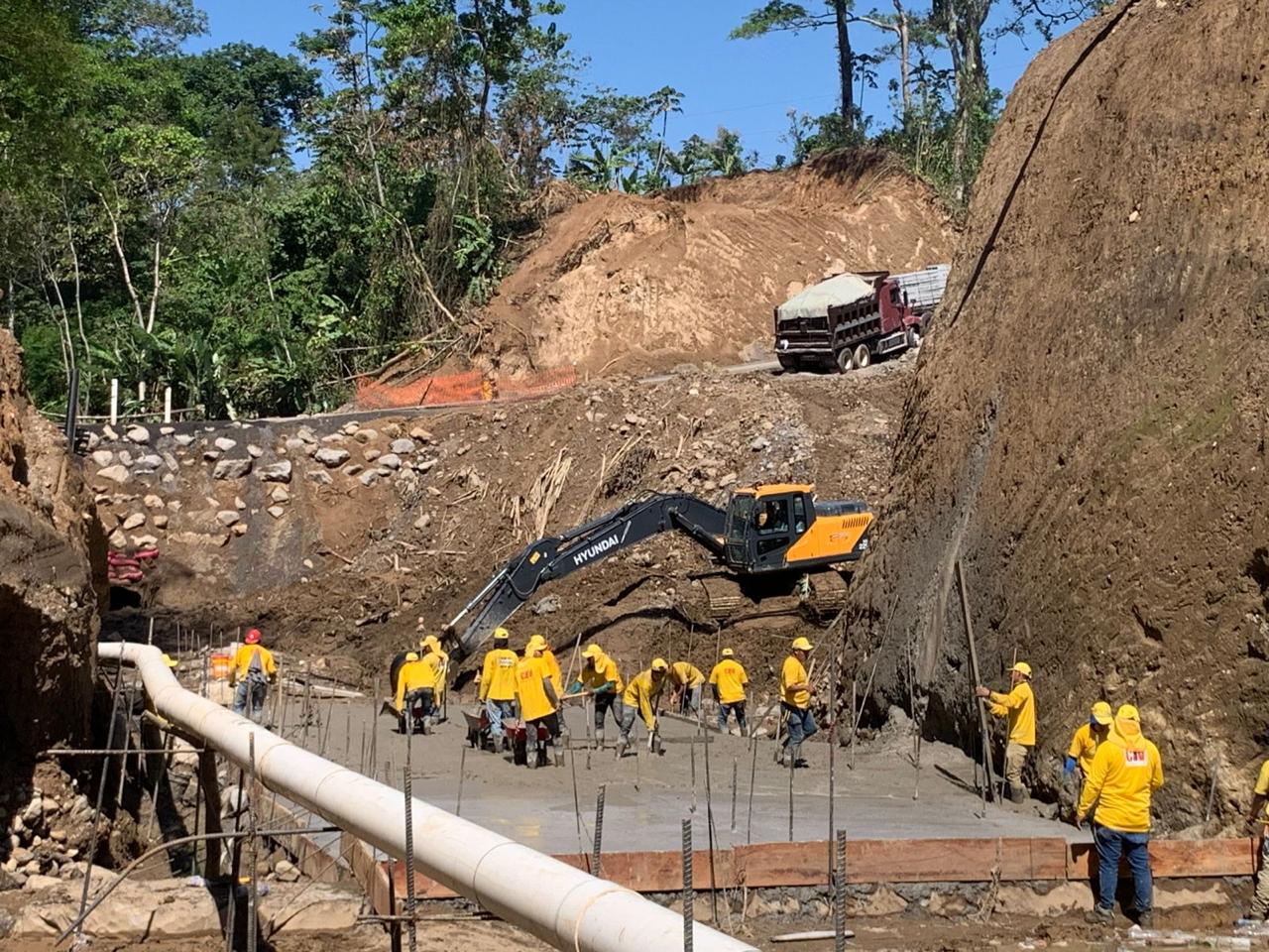 La Ruta Cito-Zarco registra avances tras meses de retrasos. CIV prevé concluir obras en mayo, a un año de que la ruta colapsara por la intensas lluvias. Este tramo es clave para comercio, turismo y transporte en Guatemala. (Foto, Prensa Libre: cortesía CIV)