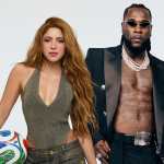 USA870. MIAMI (ESTADOS UNIDOS), 16/05/2026.- Fotografía cedida por Sony Music Latin que muestra a la cantante colombiana Shakira junto al nigeriano Burna Boy. El himno de Shakira para el Mundial de Fútbol de 2026 y los nuevos discos de la mexicana Julieta Venegas y el colombiano Maluma lideran los estrenos de la música latina de la semana, en la que también destacan exponentes del regional mexicano como Edén Muñoz y Grupo Firme. EFE/ Nico G/ Sony Music Latin /SOLO USO EDITORIAL/ NO VENTAS/ SOLO DISPONIBLE PARA ILUSTRAR LA NOTICIA QUE ACOMPAÑA (CRÉDITO OBLIGATORIO)