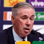 AME2679. RÍO DE JANEIRO (BRASIL), 18/05/2026.- El seleccionador de Brasil, el italiano Carlo Ancelotti, habla durante la rueda de prensa en la que anunció la lista de los 26 convocados para el Mundial 2026 este lunes, en Río de Janeiro (Brasil). EFE/ Andre Coelho