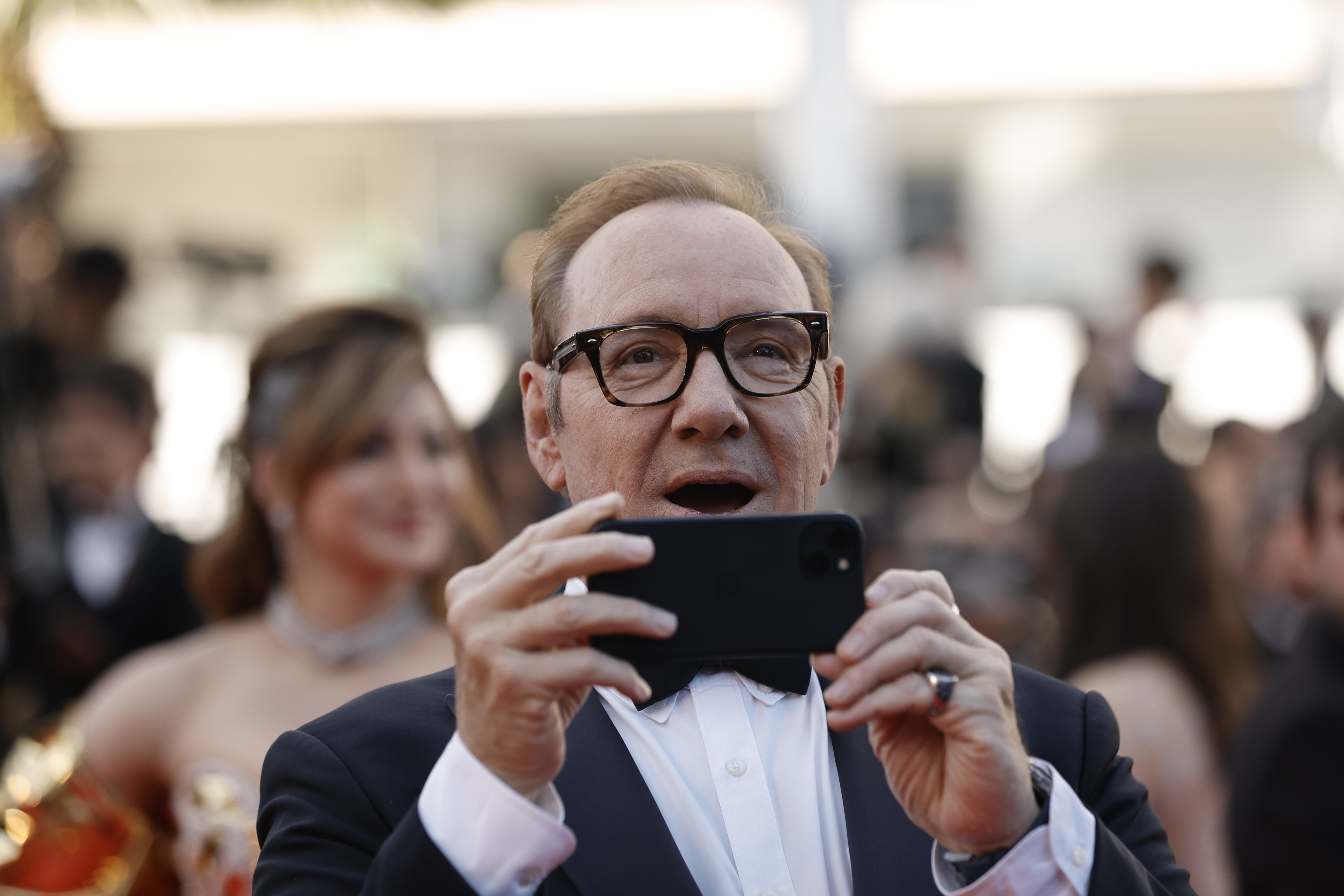 Kevin Spacey asiste al estreno de 'La Bataille De Gaulle: L age De Fer' (De Gaulle: Hierro inclinado) durante el 79º Festival de Cine de Cannes, en Cannes, Francia, el 20 de mayo de 2026. El festival se celebra del 12 al 23 de mayo de 2026.   (Foto Prens Libre: EFE)